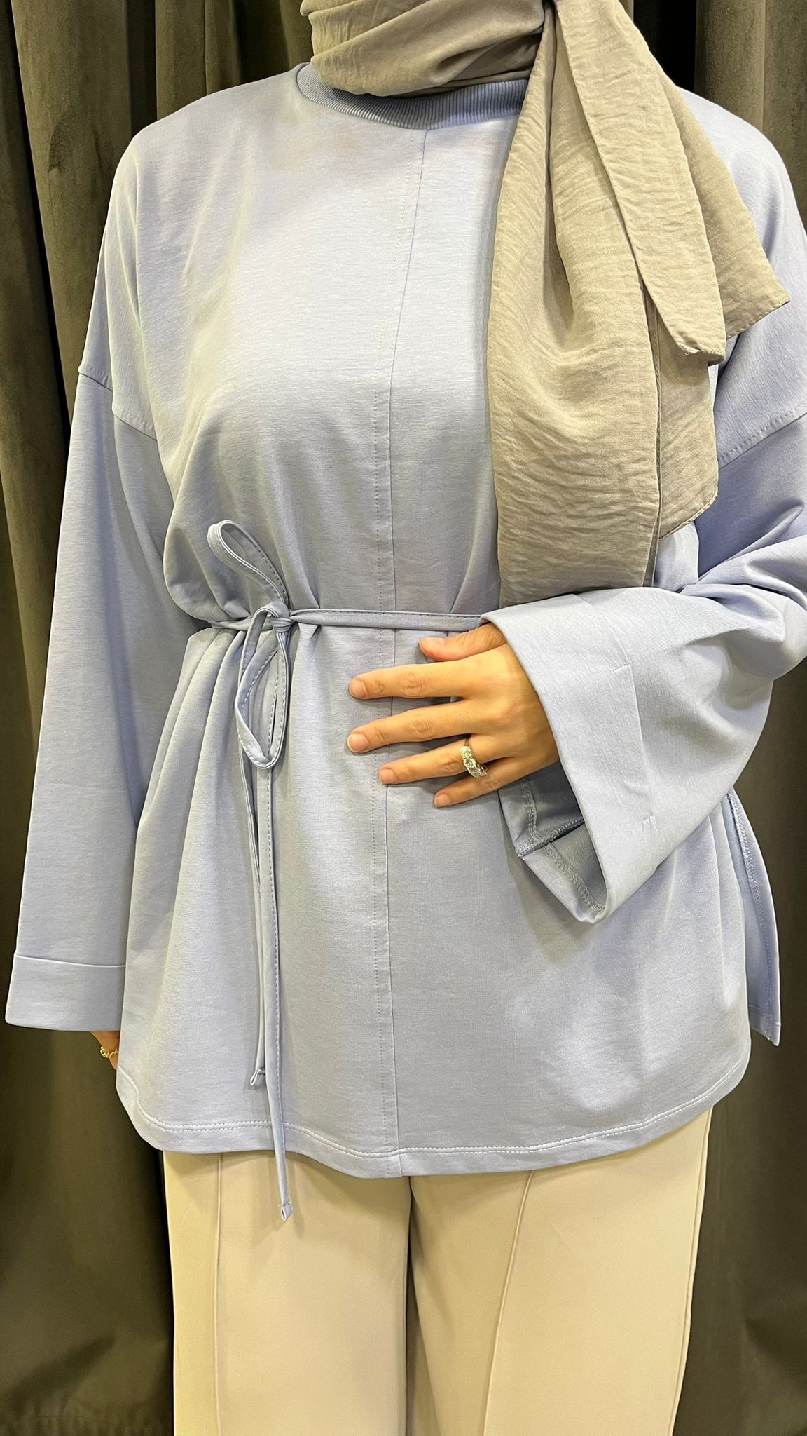 Soft Tunik Bebe Mavi