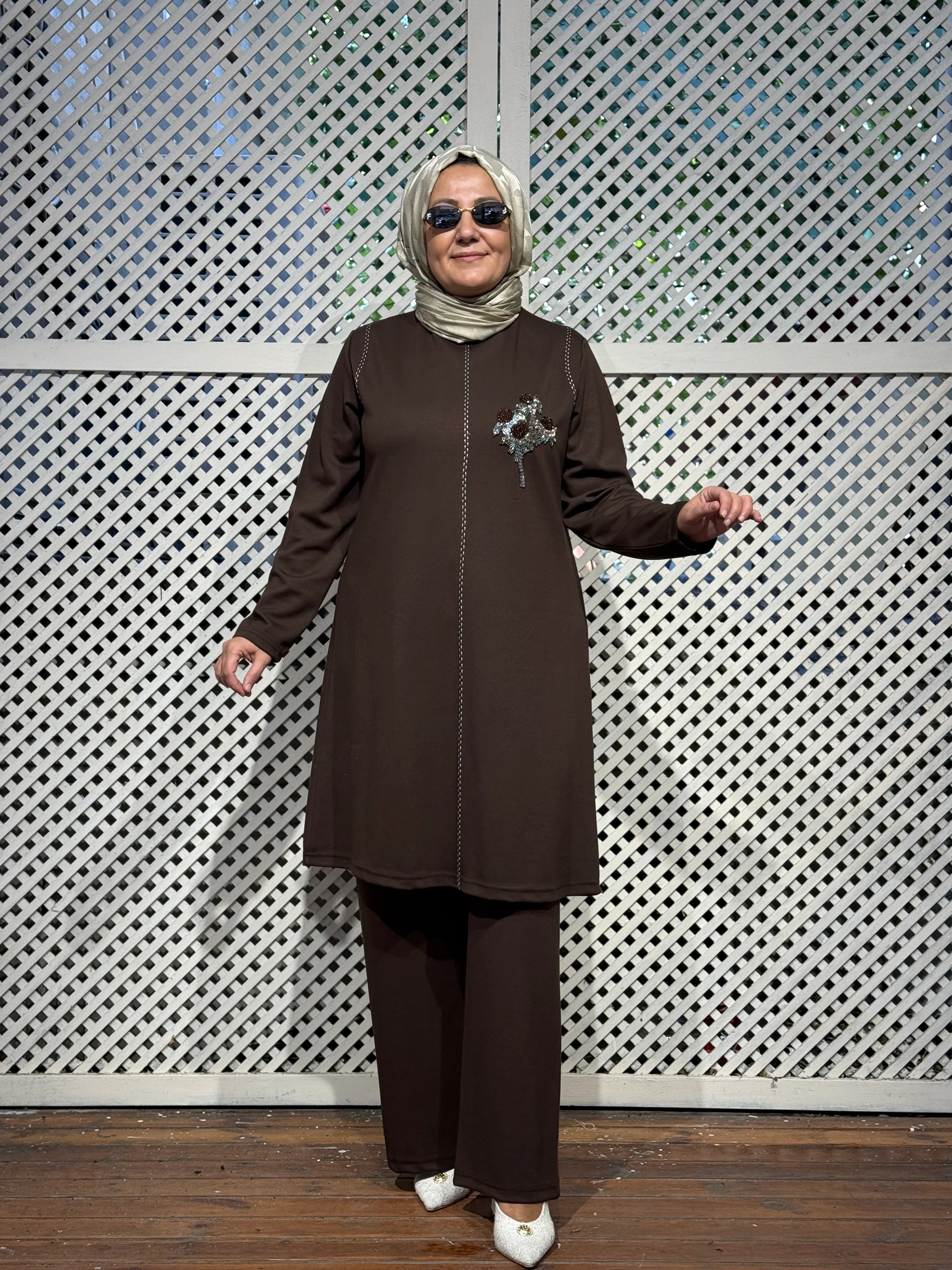 Buket takım - Kahverengi