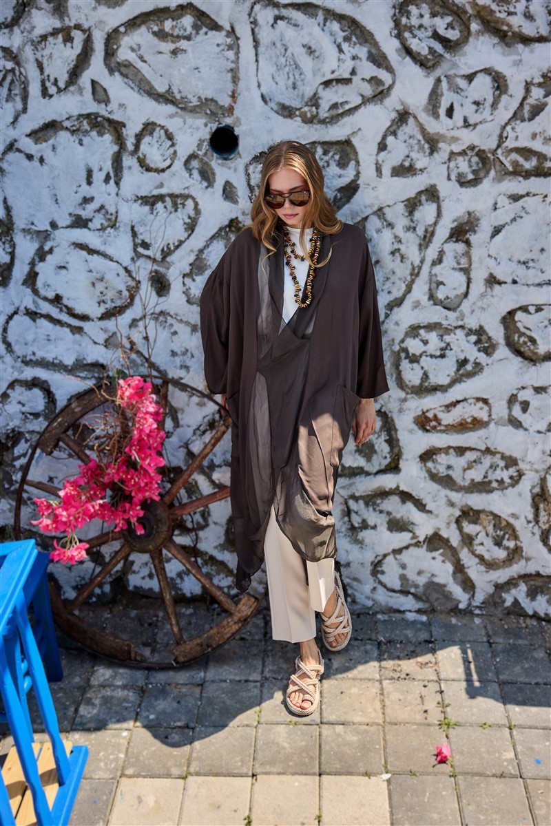 Crush Tunik Kahvrengi
