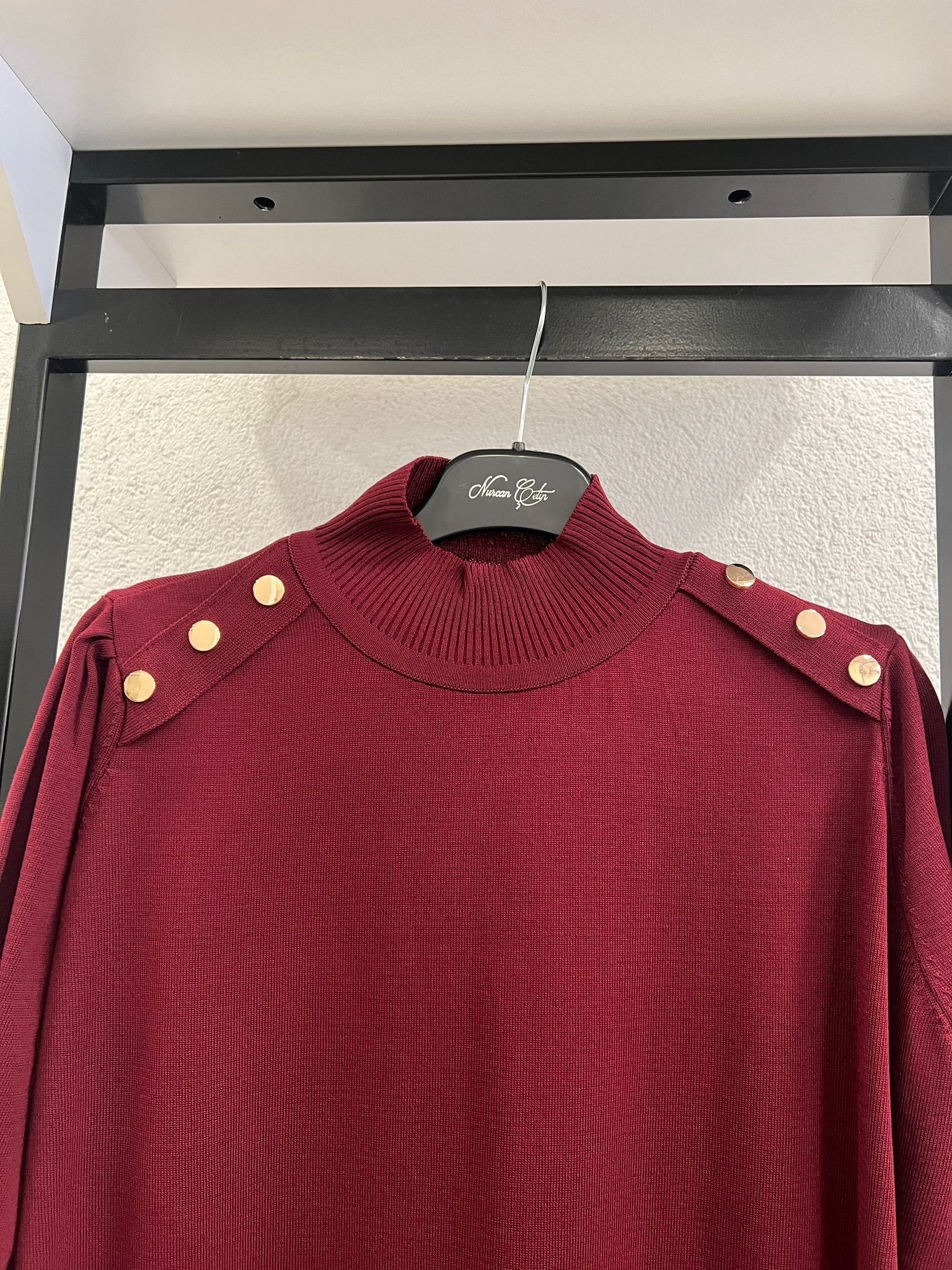 Candy Elbise Bordo