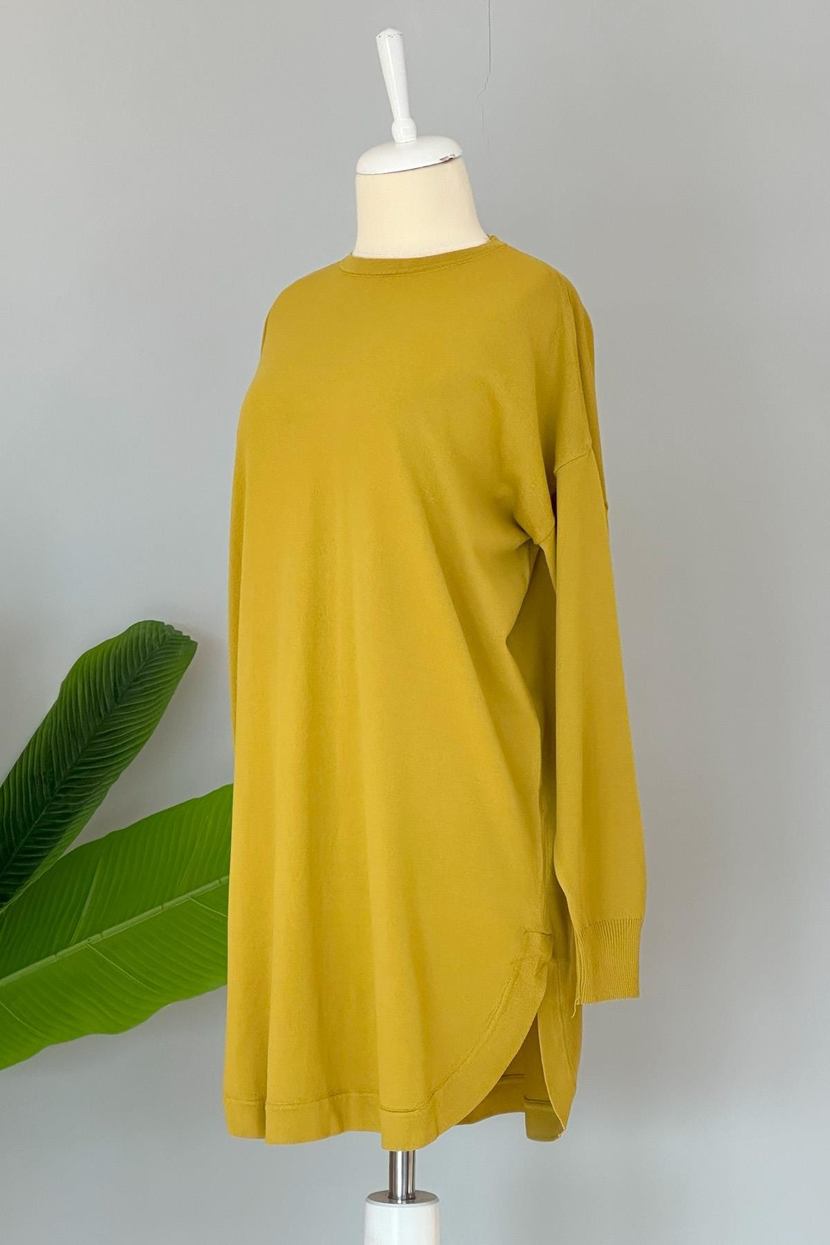 Nuss Merserize Oval Kesim Tunik 1200 Yağ Yeşil