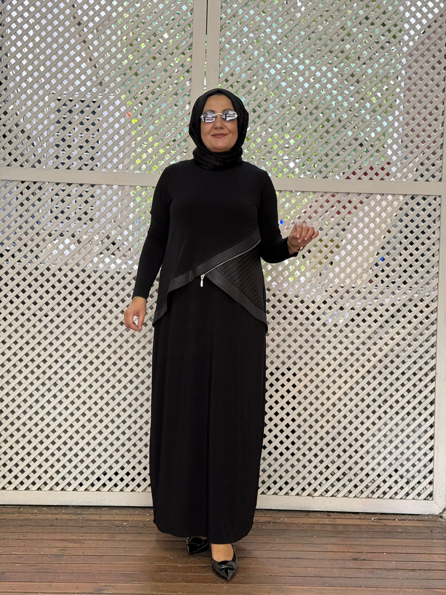 Balıksırtı Detay Elbise