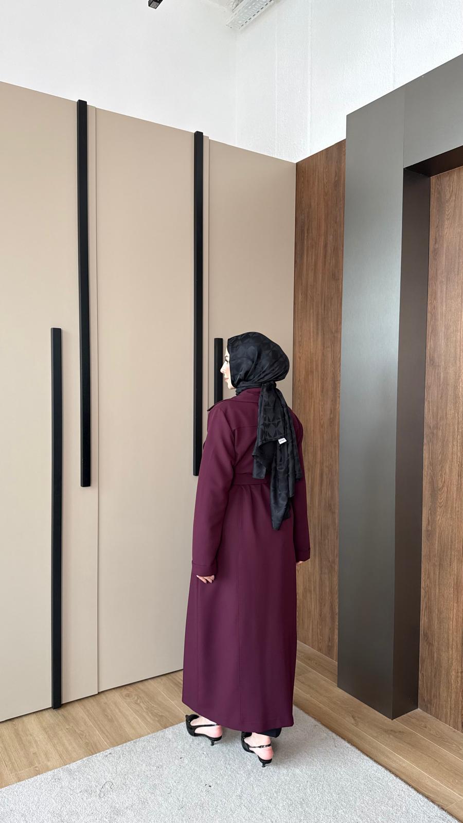 GÜPÜR DETAYLI  TRENCH COAT 