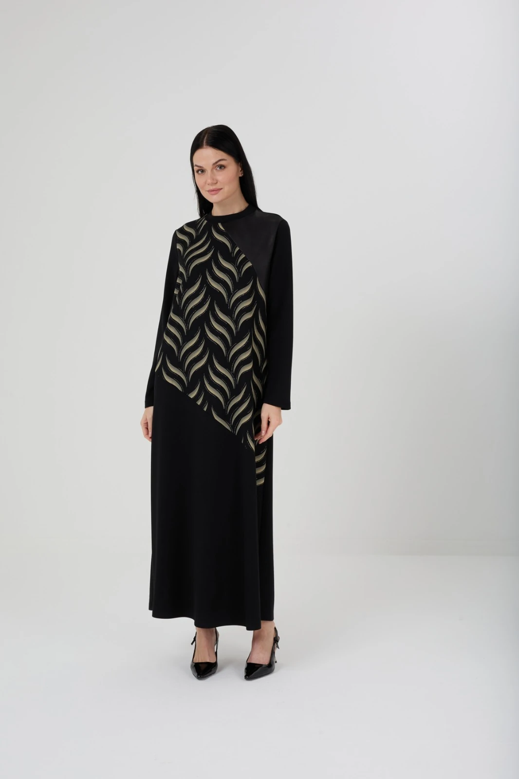 Orhan Gold Detaylı Elbise