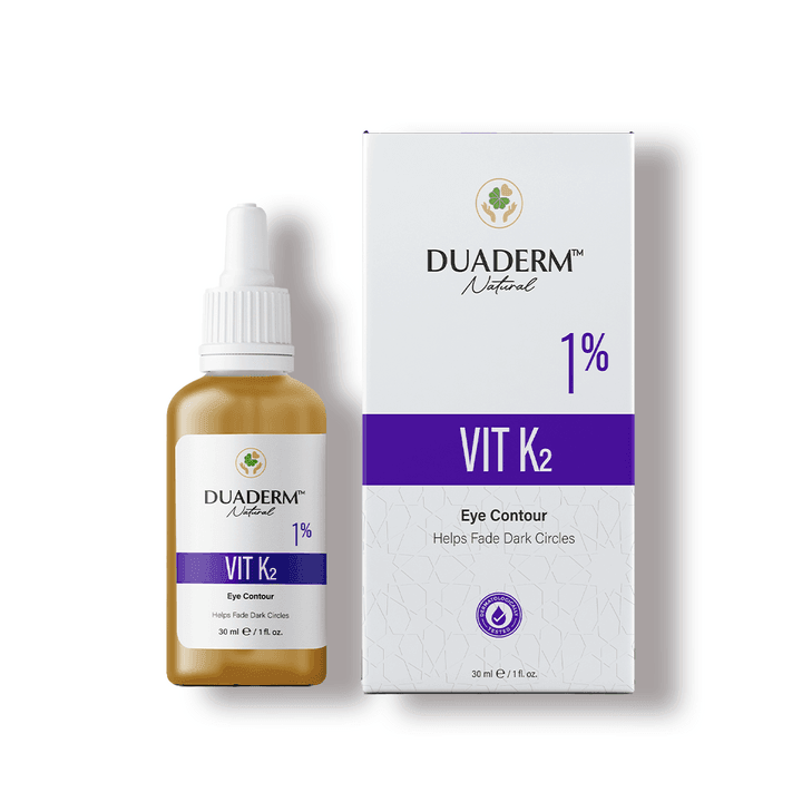 Sıkılaştırıcı, Aydınlatıcı Vit K2 Gözaltı Serumu (Caffeine + 1% Vitamin K2 ) 30ml