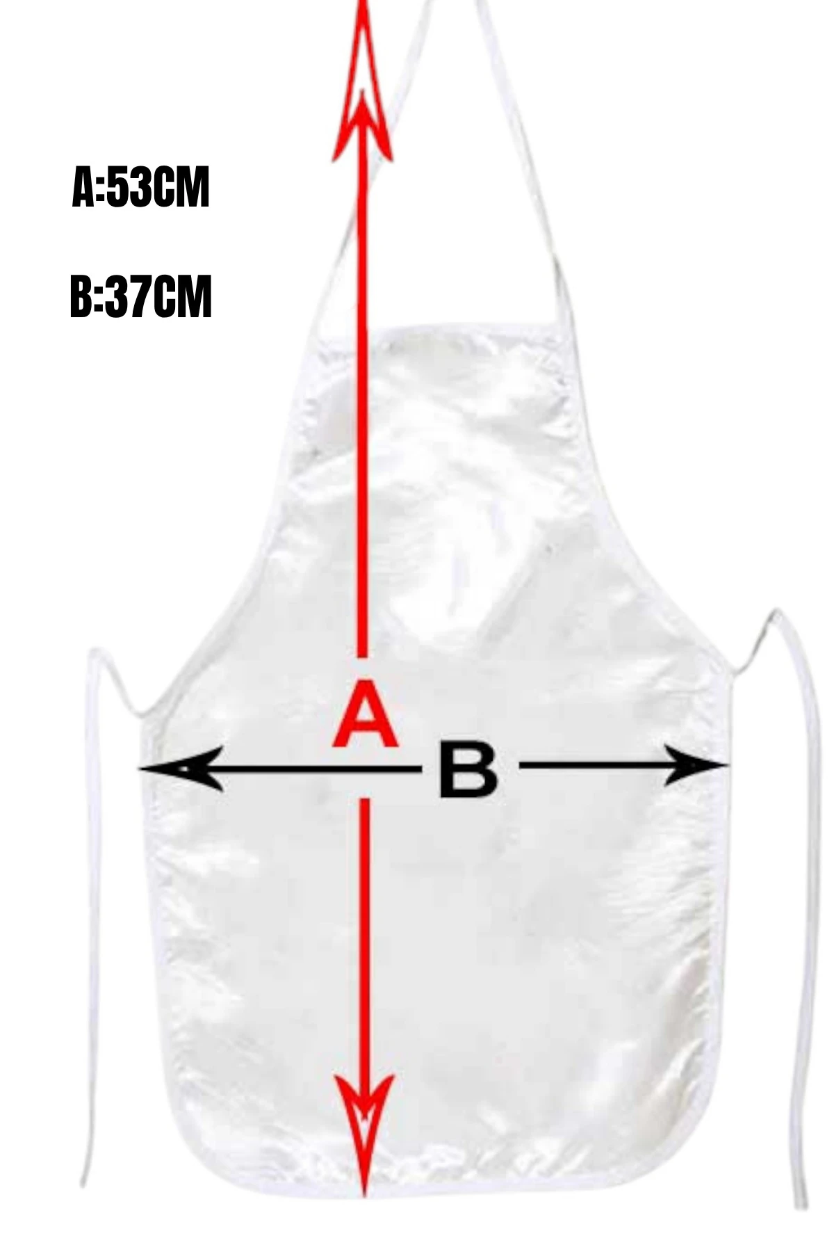 Kişiye Özel Tasarlanabilen Çocuk Beden Beyaz Biyeli Mutfak Önlüğü ve Aşçı Şapkası