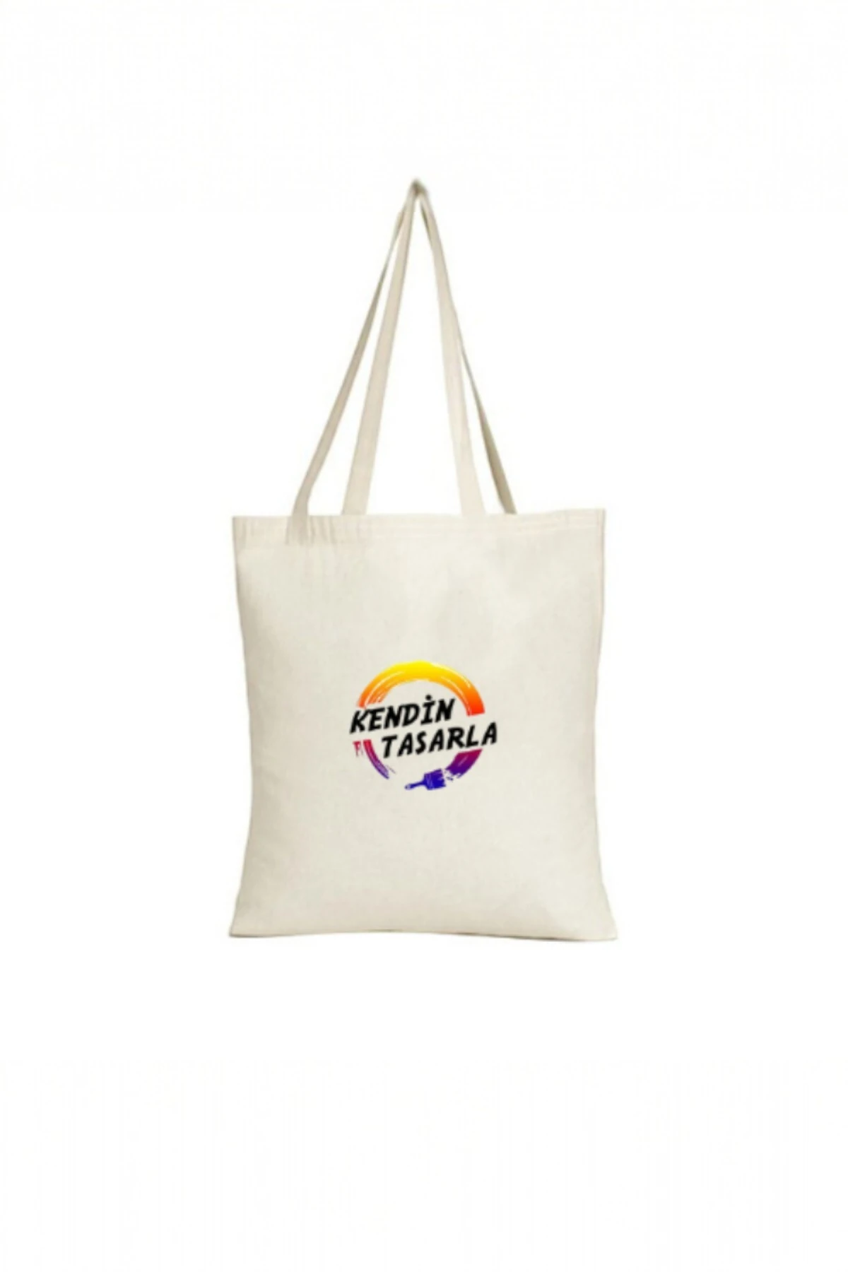 Kişiye Özel Tasarlanabilen Kedi Tasarımlı Keten Askılı Bez Çanta(,Hediye,Paketi Yapılır,Not Yazılır)