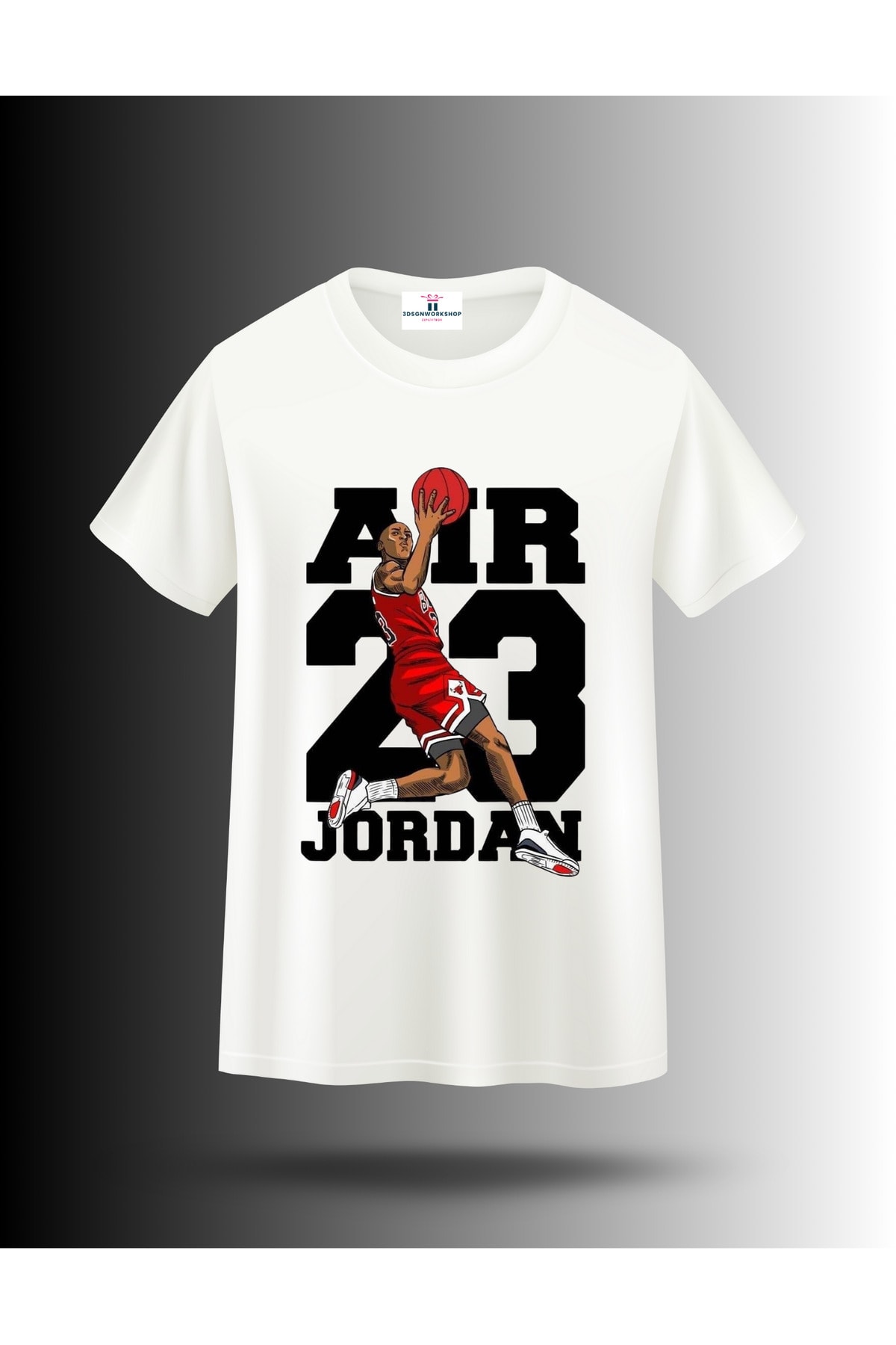 Mix T-Shirt Model Air Jordan Tasarım (,Hediye,Paketi Yapılır,Not Yazılır)