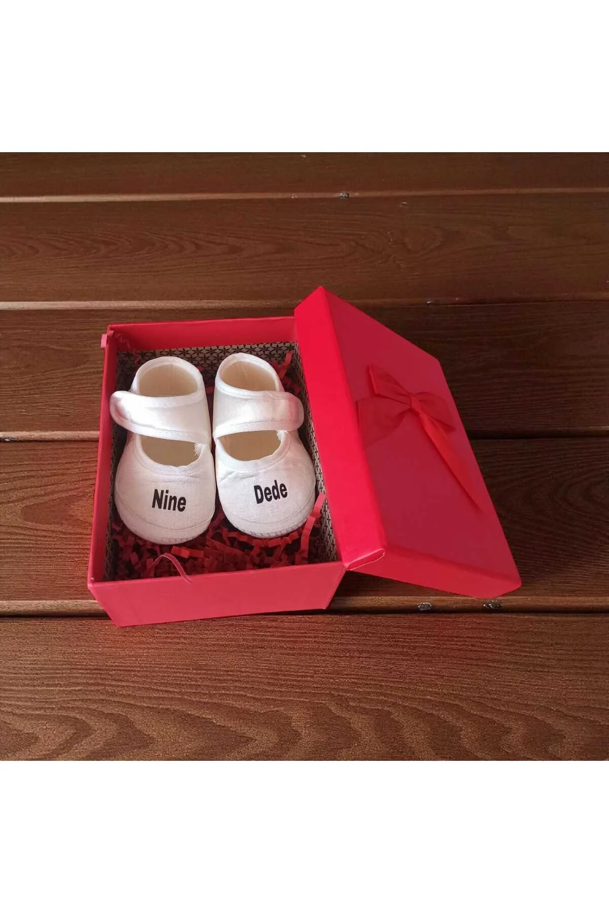 Kişiselleştirilebilir İsimli Bebek Patik(Premium,Hediye Kutulu,Not Yazılabilir)