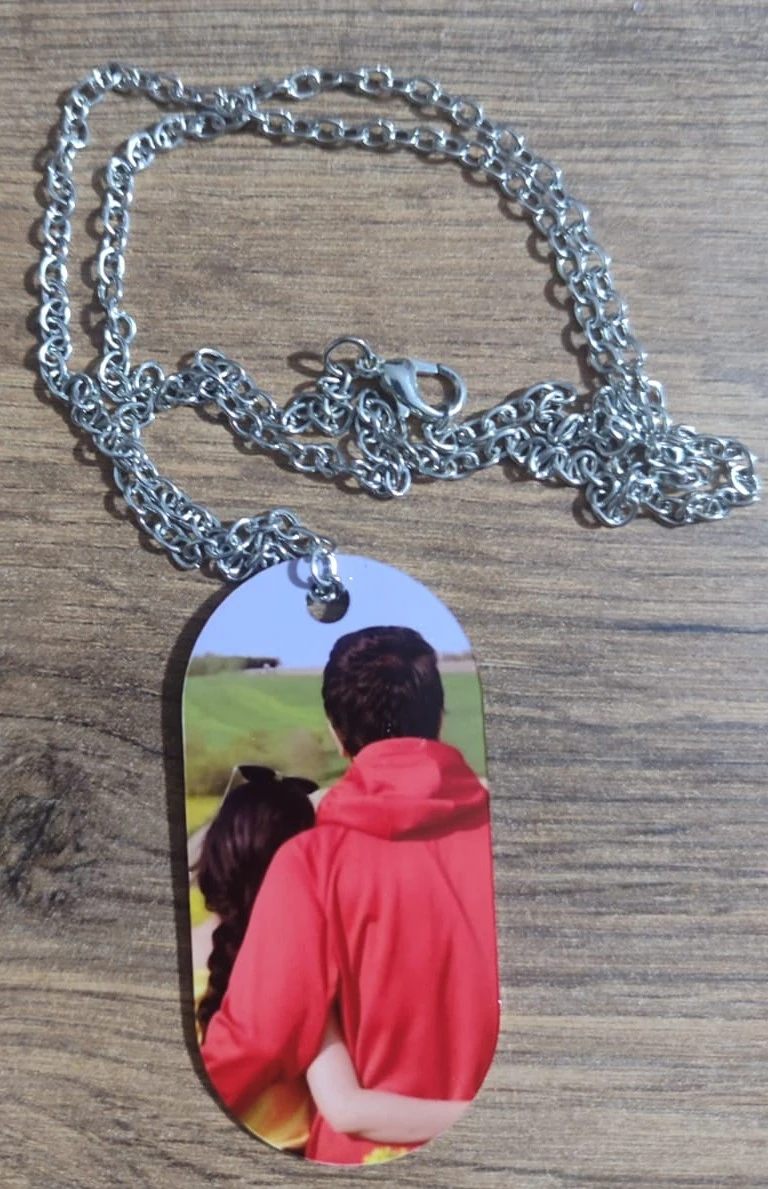 Kişiye Özel Tasarlanabilen Çift Taraflı Asker Künyesi (,Hediye,Paketi Yapılır,Not Yazılır)