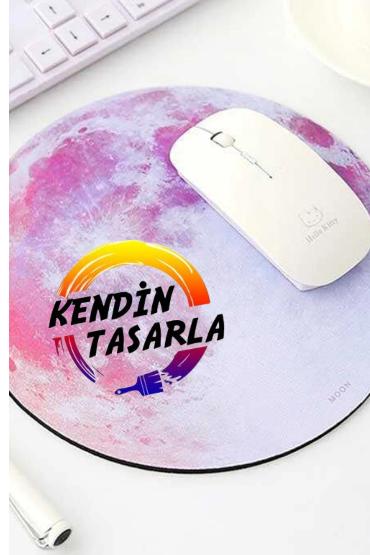 Kişiye Özel Yuvarlak Mouse Pad ( 2mm )(,Hediye,Paketi Yapılır,Not Yazılır)