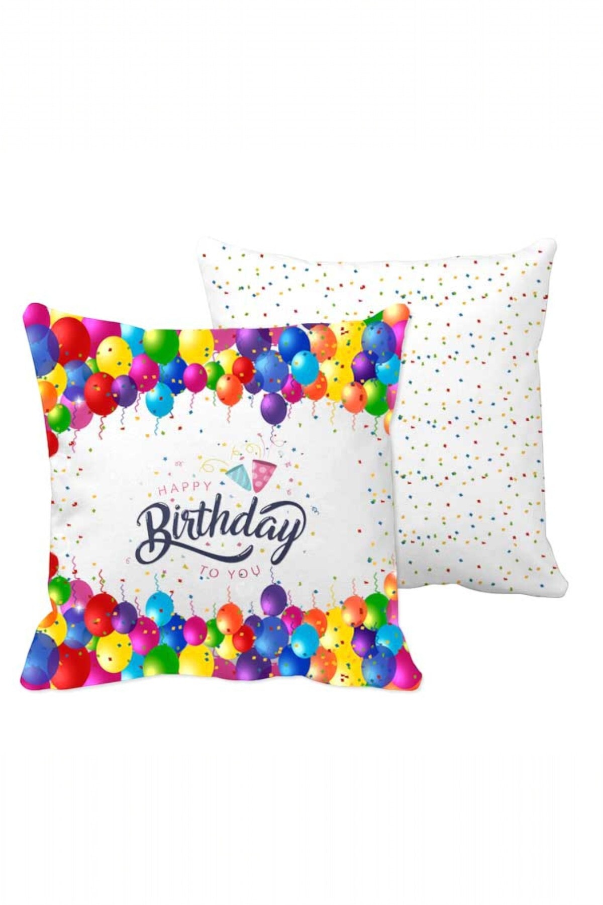 Kişiye Özel Tasarlanabilir Balon Konseptli Yastık *36x36xm (,Hediye,Paketi Yapılır,Not Yazılır)