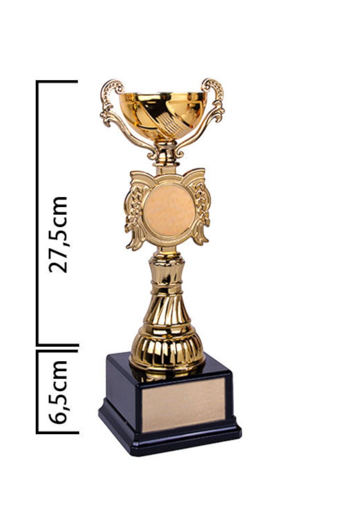 Kişiselleştirilebilir Kelebek Temalı Ödül Kupası 1 Adet 34cm (Not Yazılabilir)