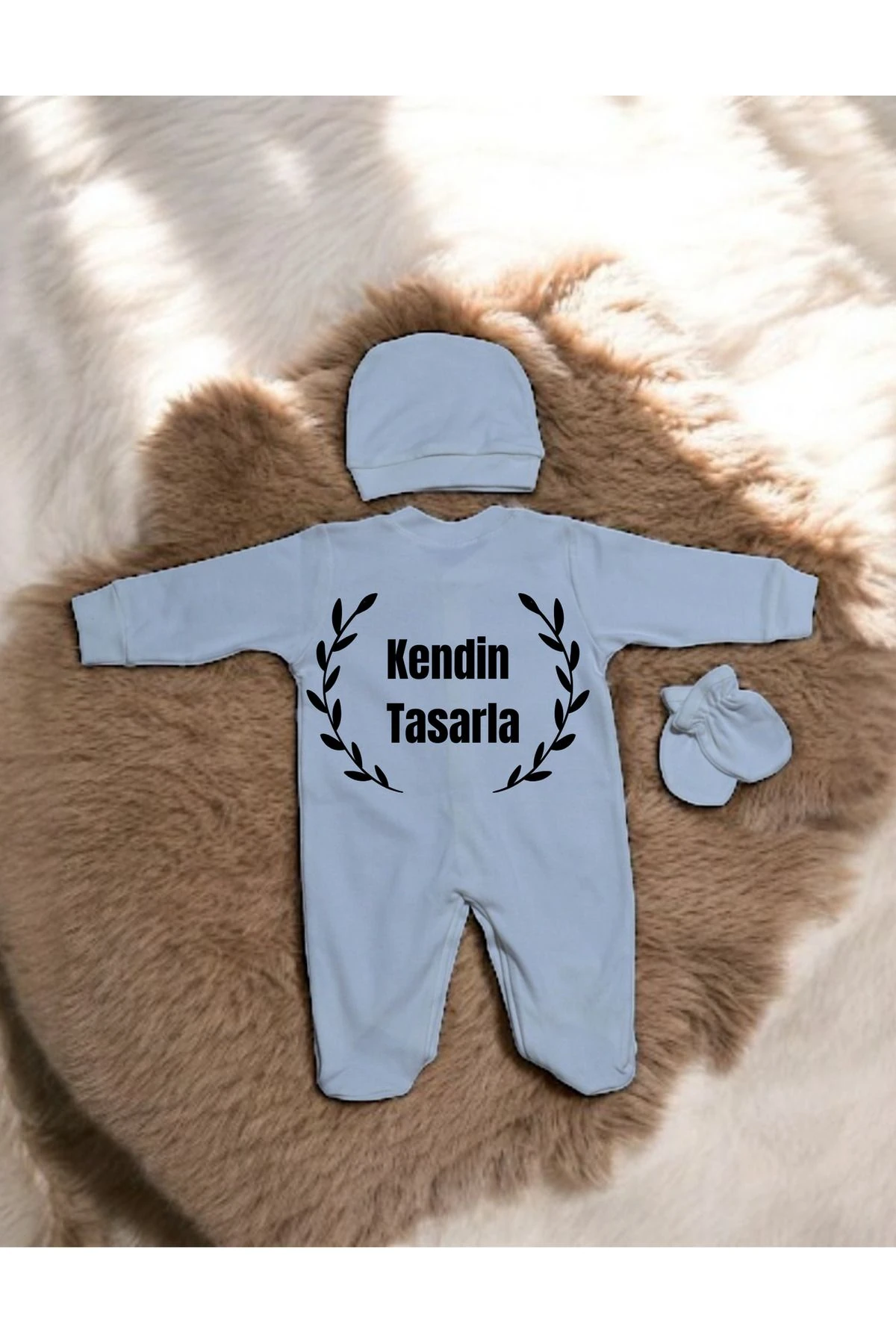 Kişiye Özel Kendin Tasarla Bebek Tulum Set