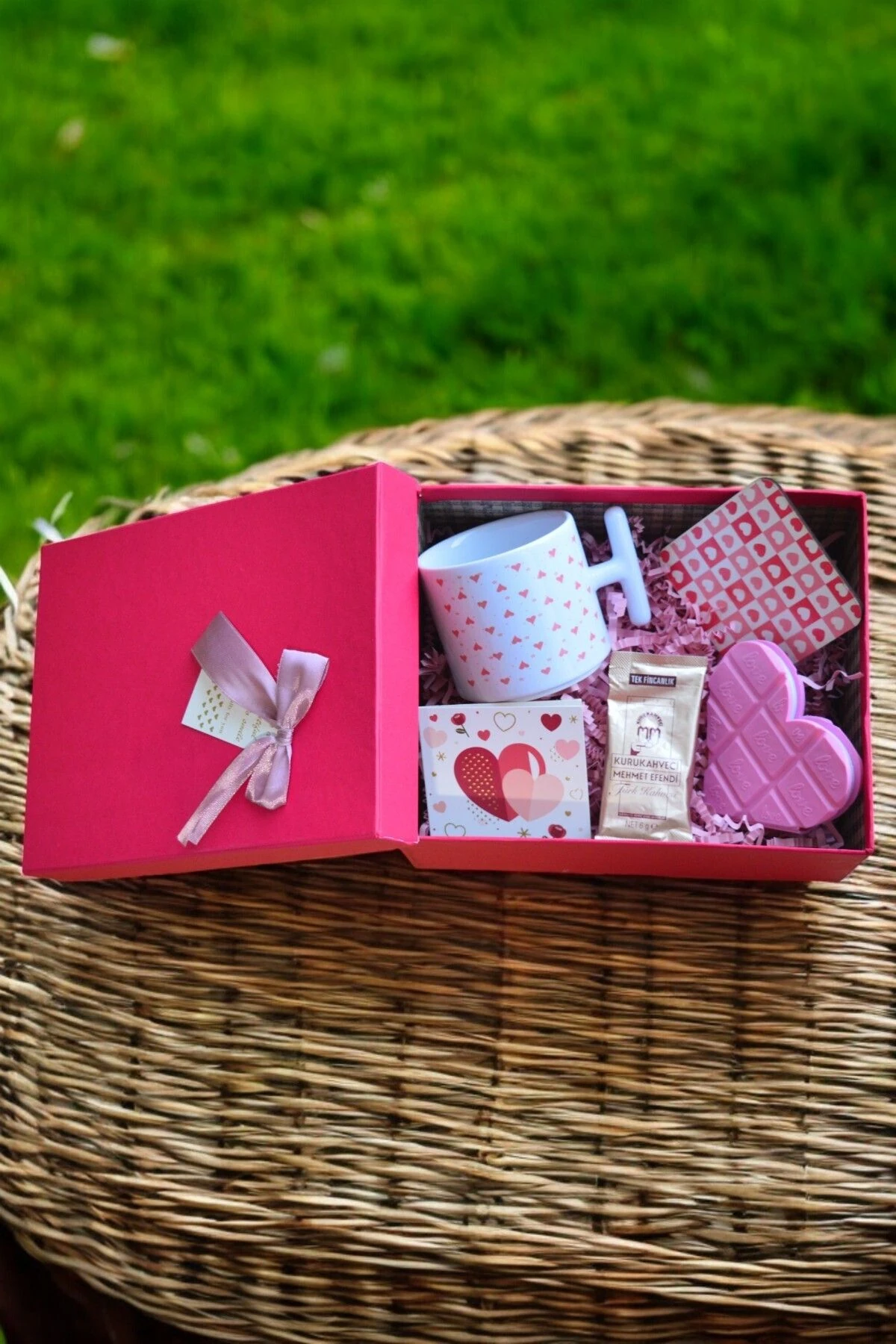 Aşk Temalı Hediye Kutusu (PREMİUM,HEDİYE KUTUSUNDA,NOT YAZILABİLİR)