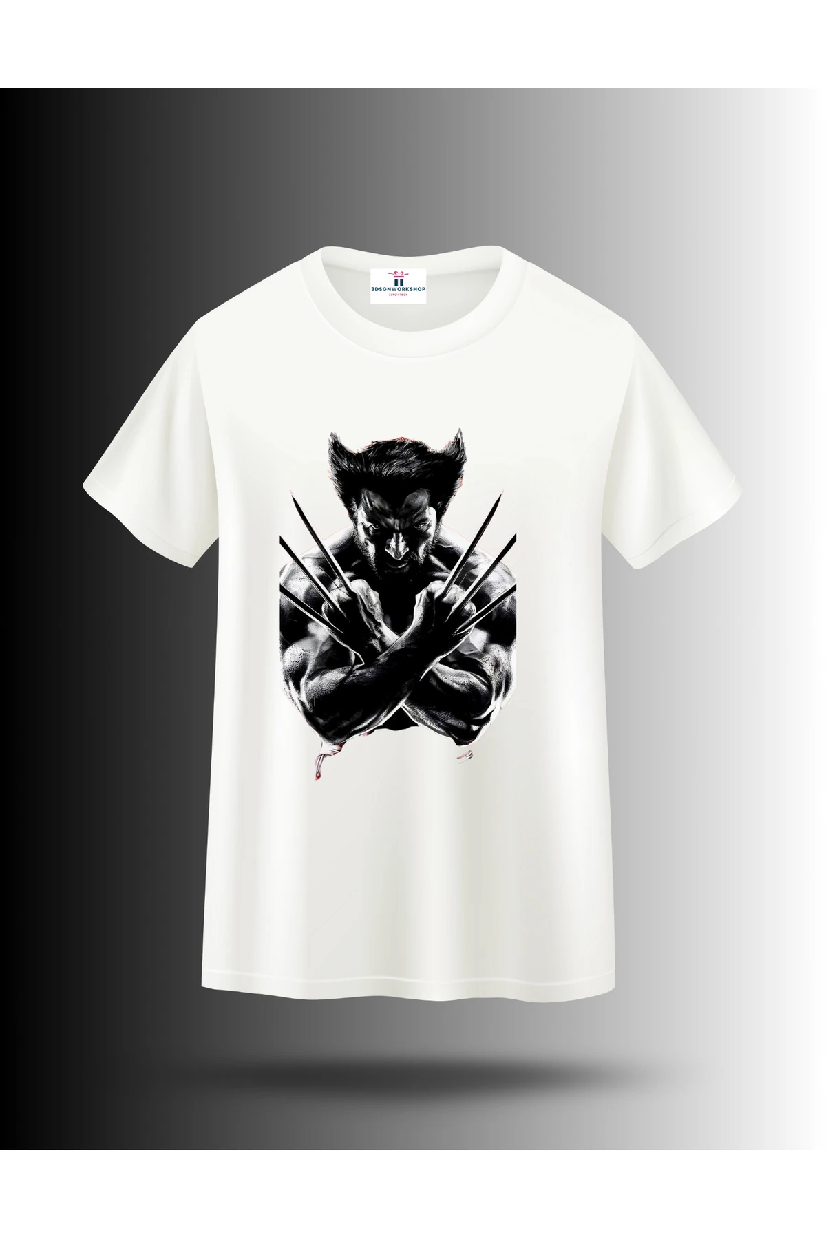 Mix T-Shirt Film Serisi Wolverine Tasarım (,Hediye,Paketi Yapılır,Not Yazılır)
