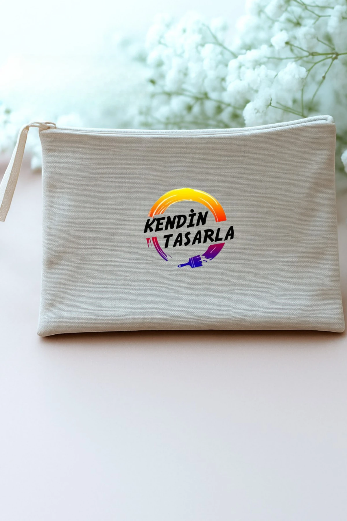 Kişiye Özel Tasarlanabilir Çok Amaçlı Keten Cüzdan 25x20cm(,Hediye,Paketi Yapılır,Not Yazılır)