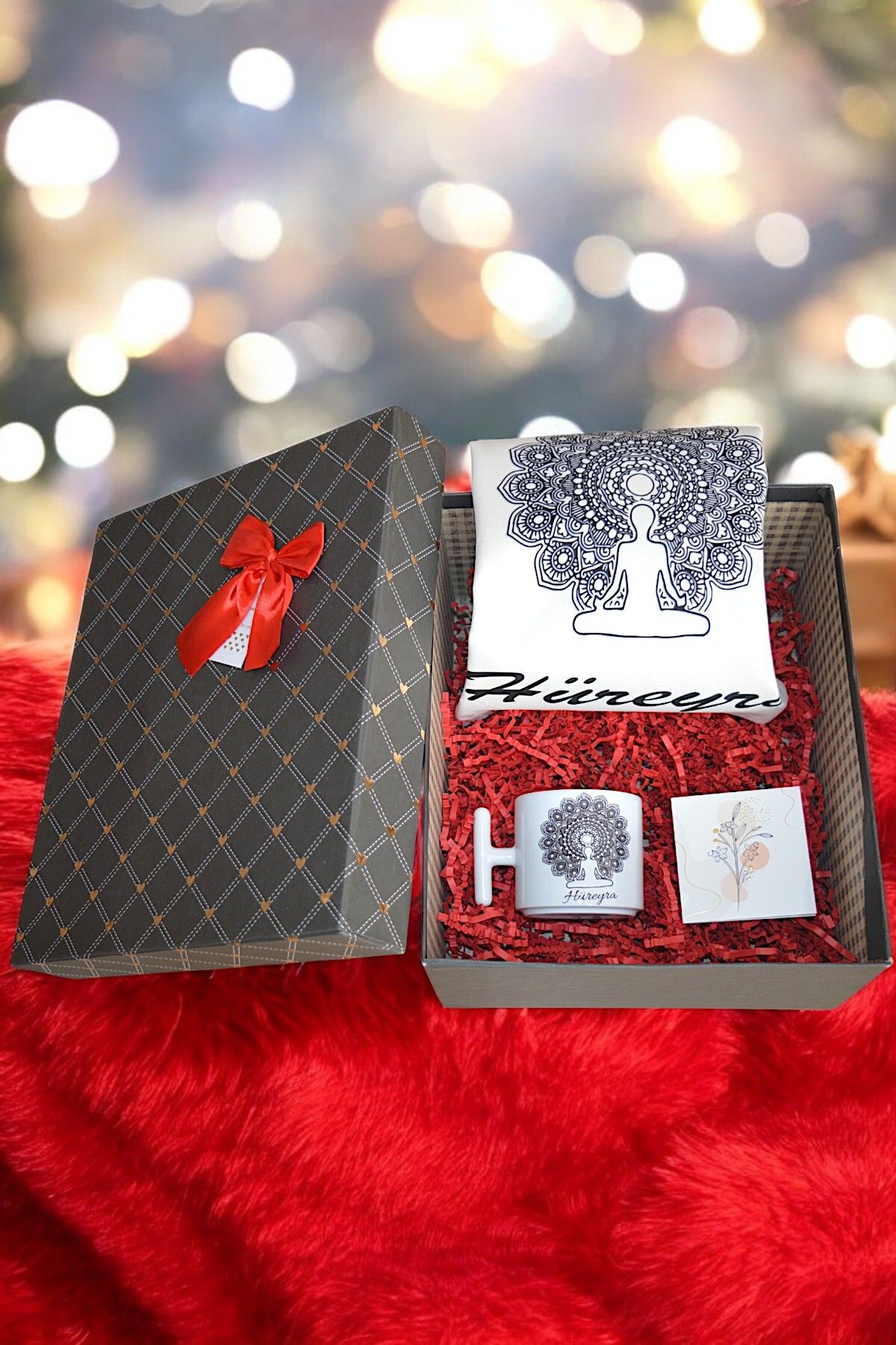 Kişiselleştirilebilir Meditasyon Temalı Seti (PREMİUM,HEDİYE KUTUSUNDA,NOT YAZILABİLİR)