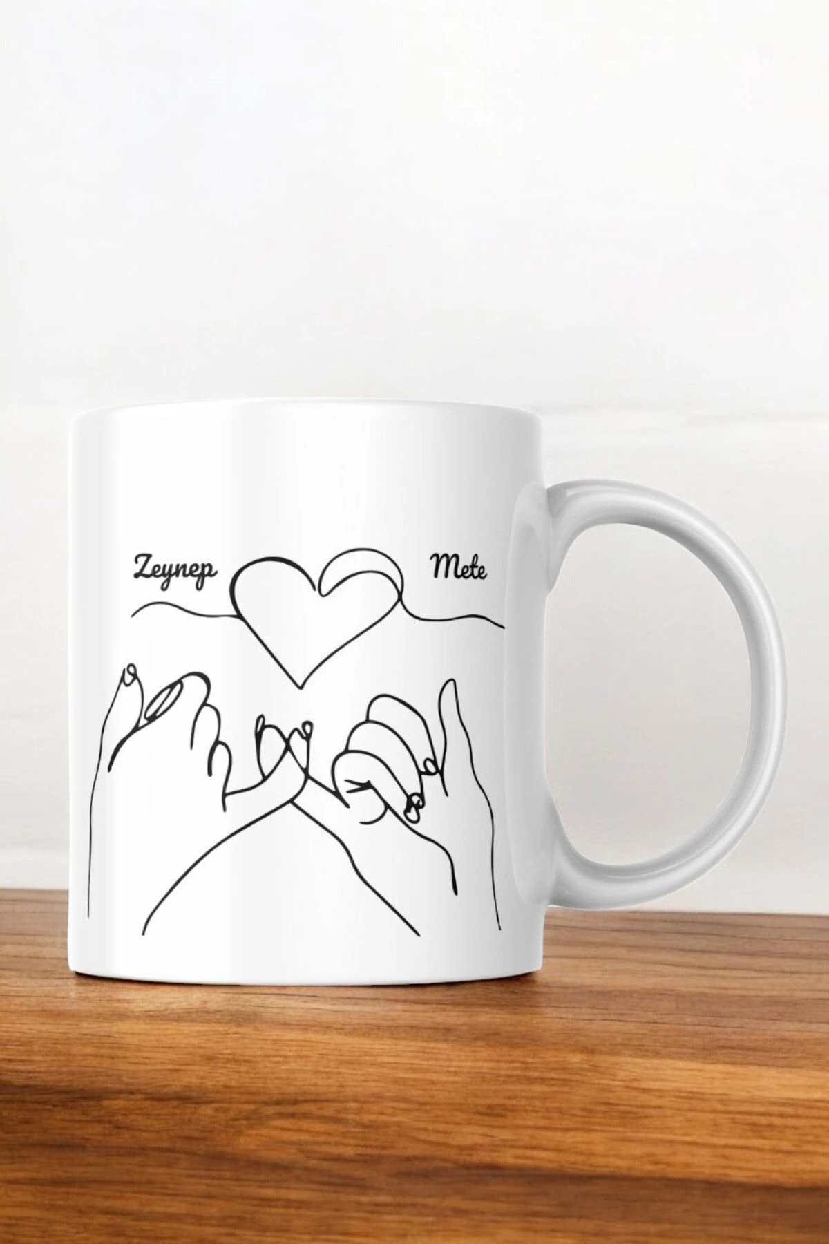 Kişiselleştirilebilir Kupa Sevgili (,Hediye Kutusunda,Not Yazılabilir)