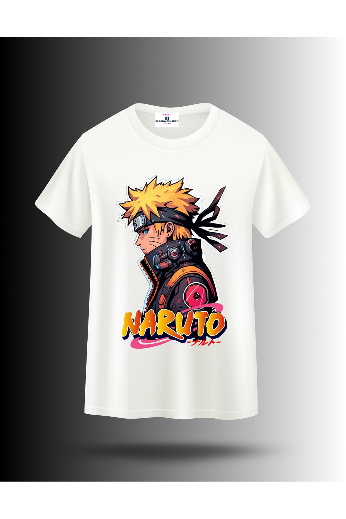Çizgi Film Karakteri Naruto Tasarım T-shirt(,Hediye,Paketi Yapılır,Not Yazılır)