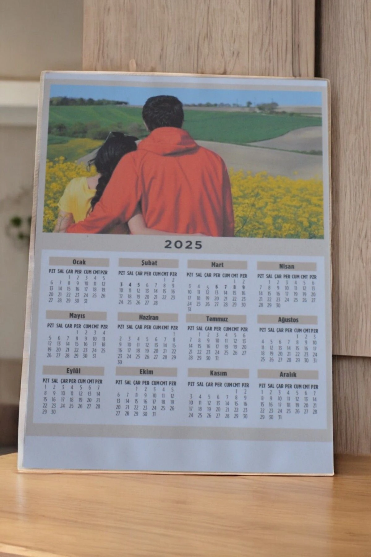 Kişiye Özel Resimli Takvim