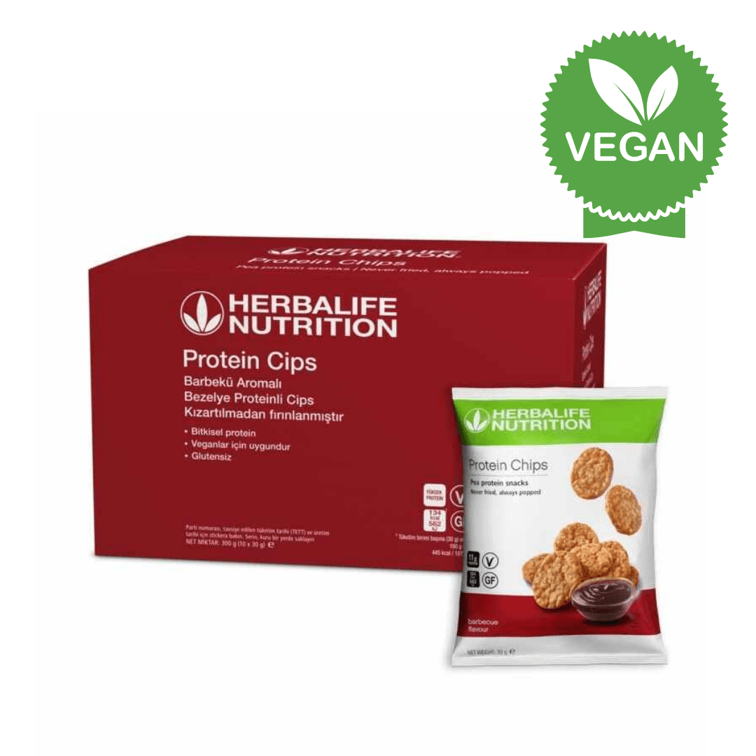 Proteinli Vegan Glutensiz Cips - Barbekü Aroma