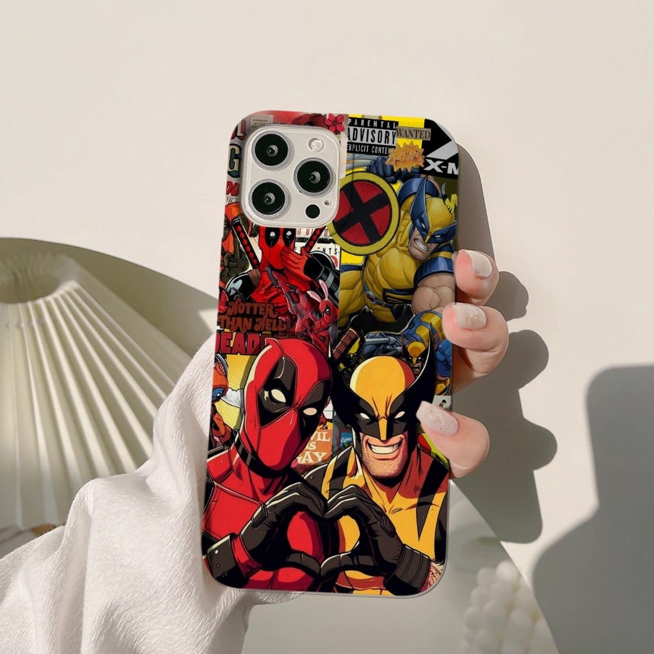 DEADPOOL WOLWERİNE KALP KILIFI