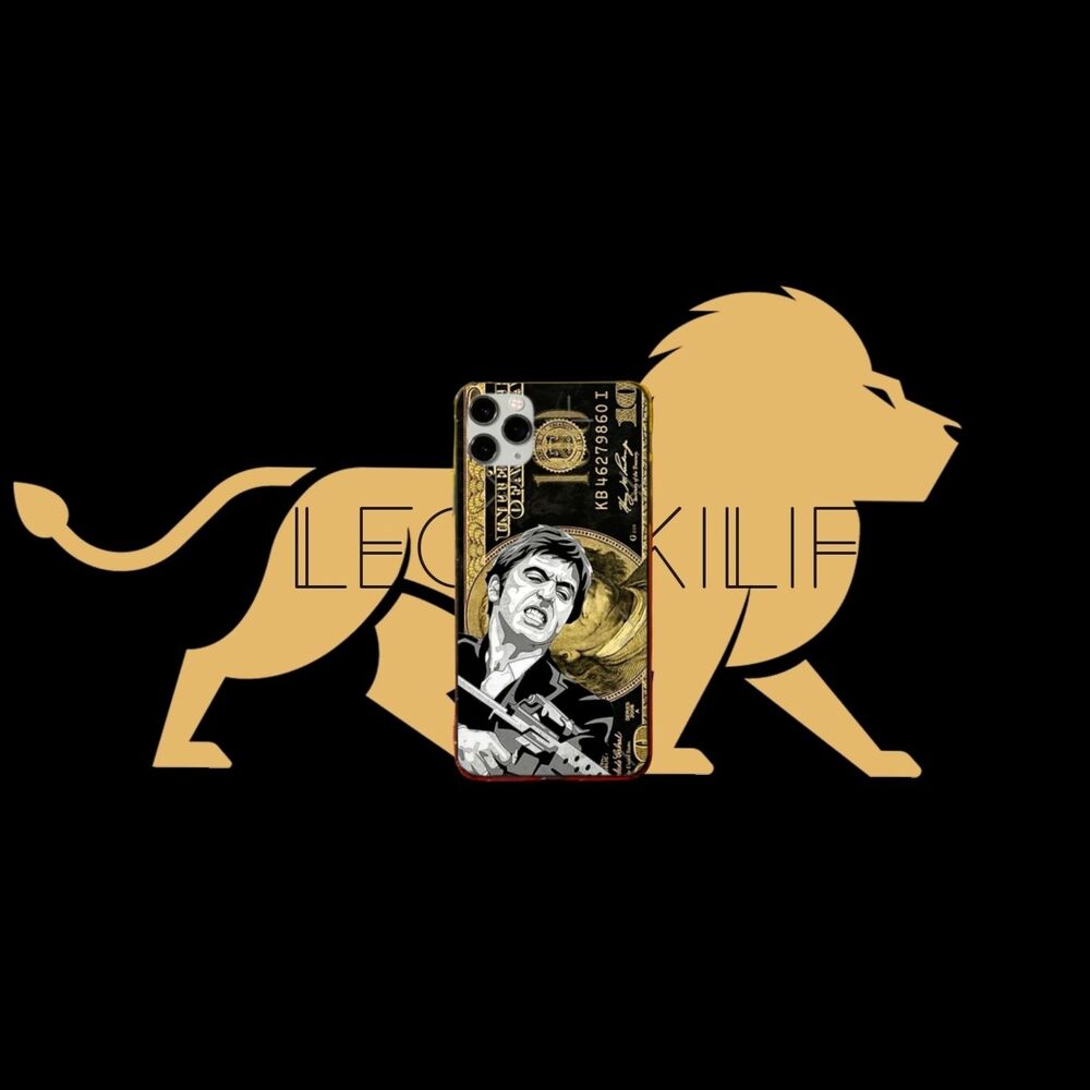 Tony Montana altın dolar kılıf