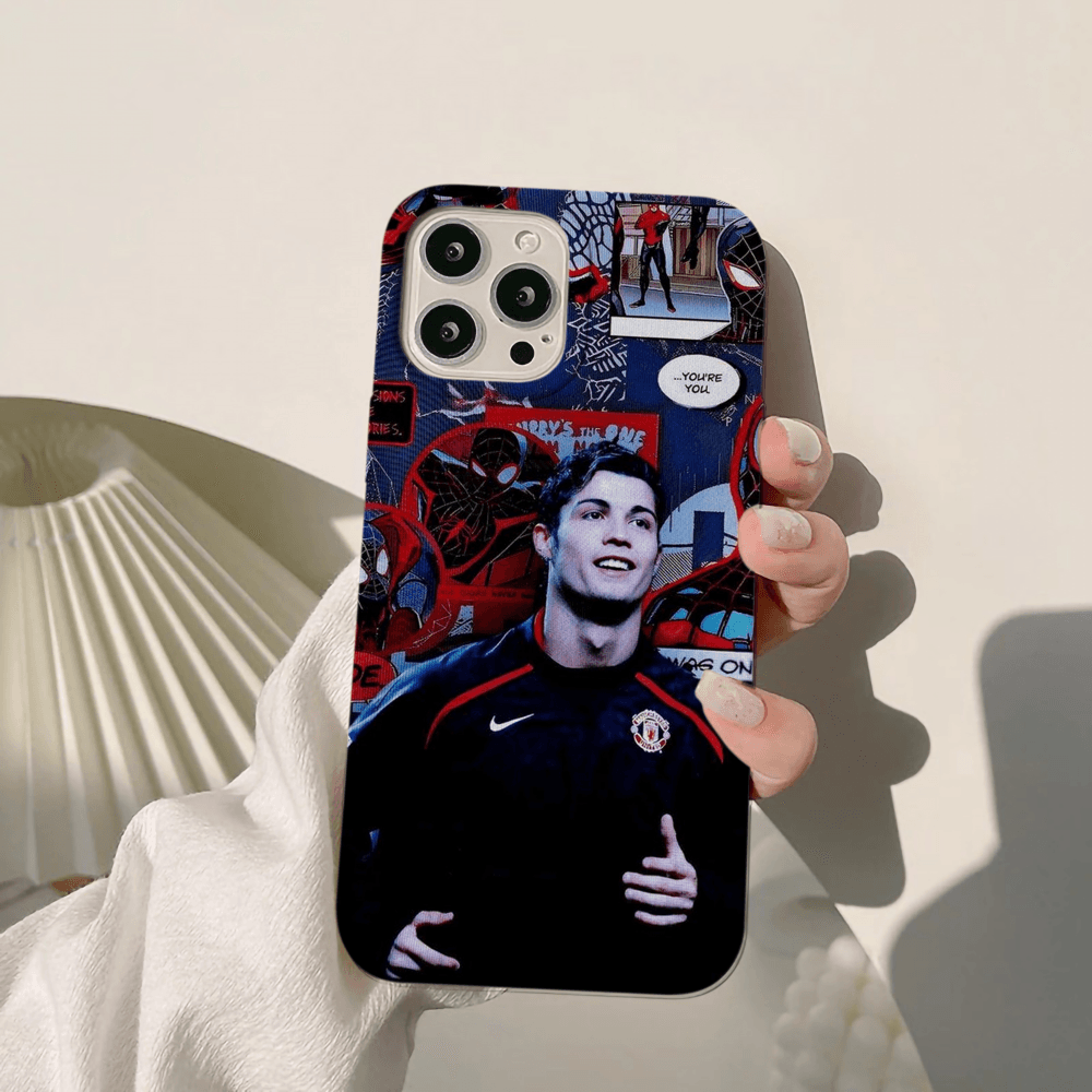 ronaldo spiderman blue kılıfı