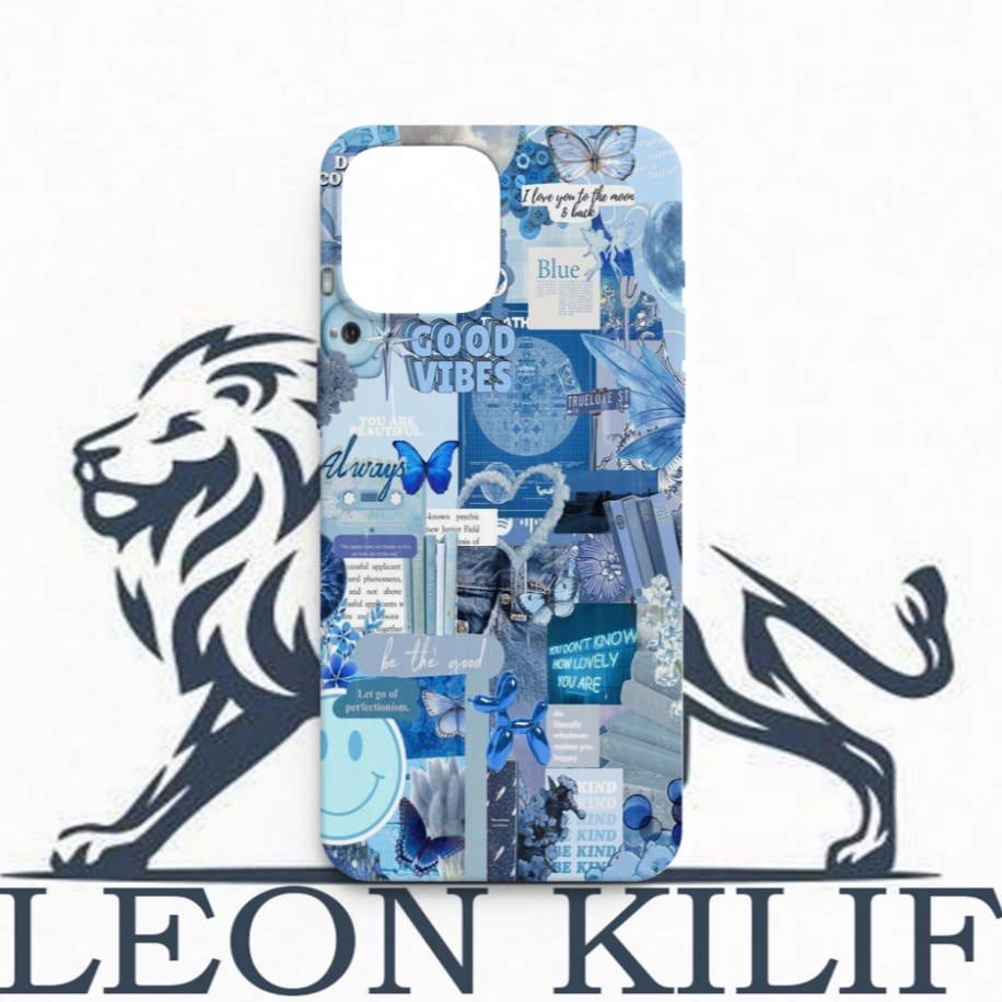 Good Vıbes Blue Kılıf