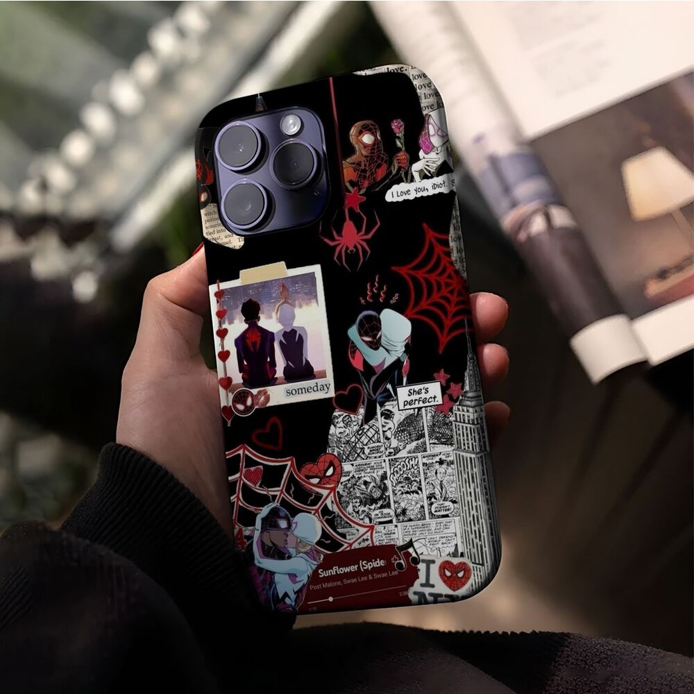 Spiderman sevgili kılıfı