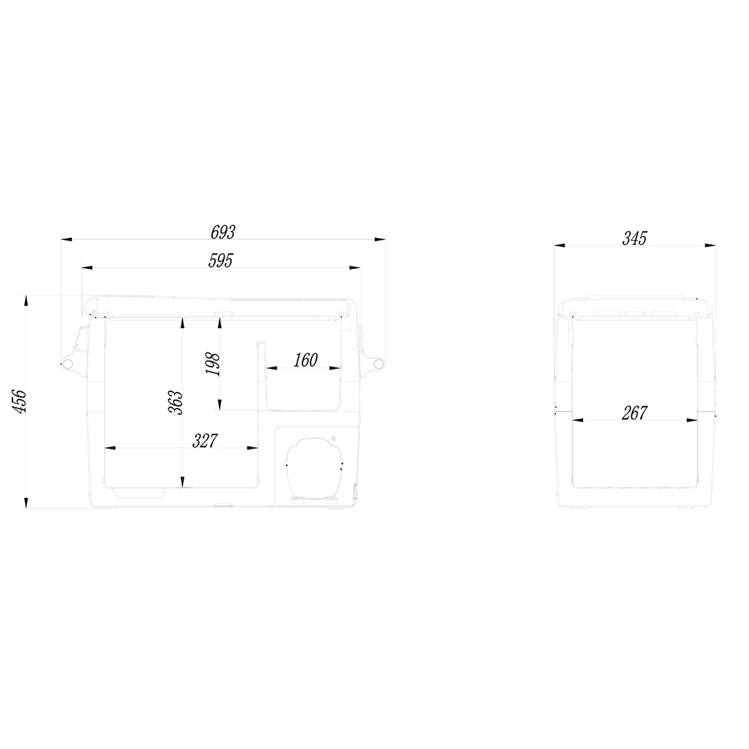 MDN DEMMON 42 LİTRE ARAÇ İÇİ BUZDOLABI