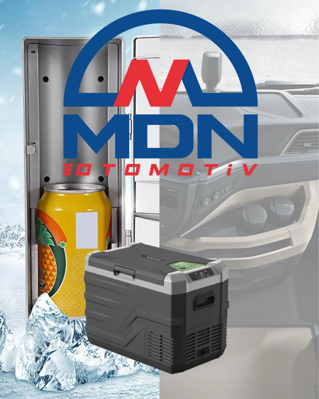 MDN DEMMON ARAÇ İÇİ BUZDOLABI 40 LT TEK KAPAK