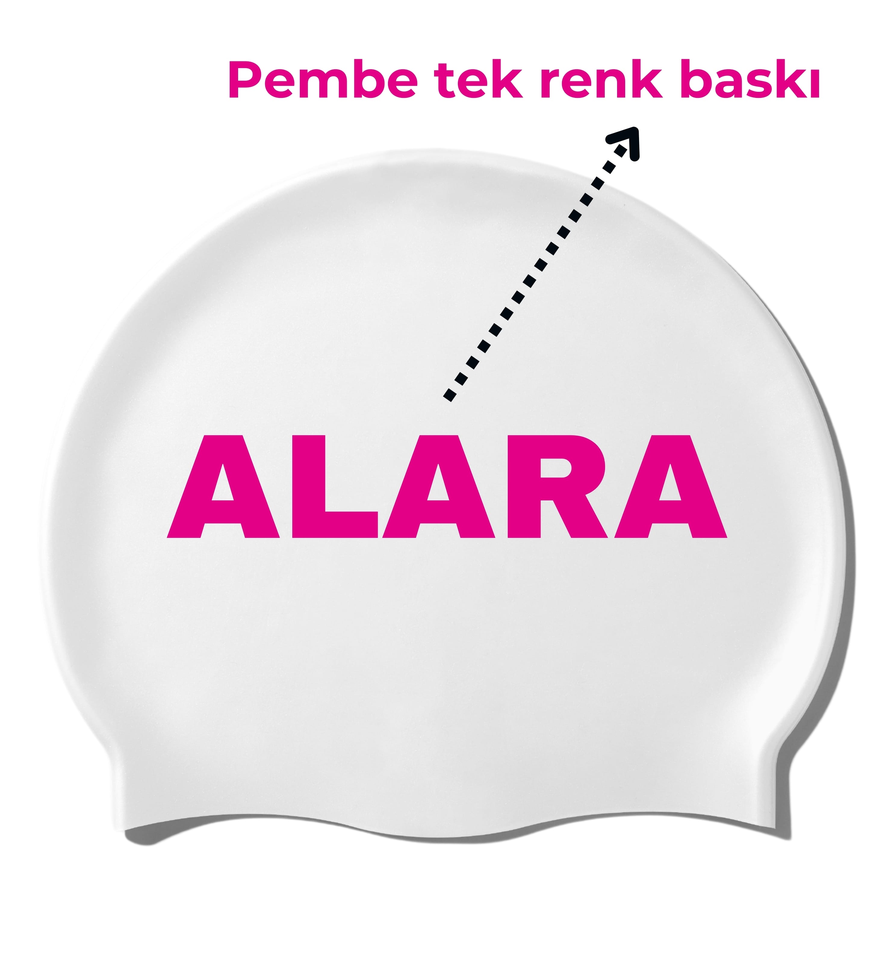 İsim Baskılı Silikon Bone