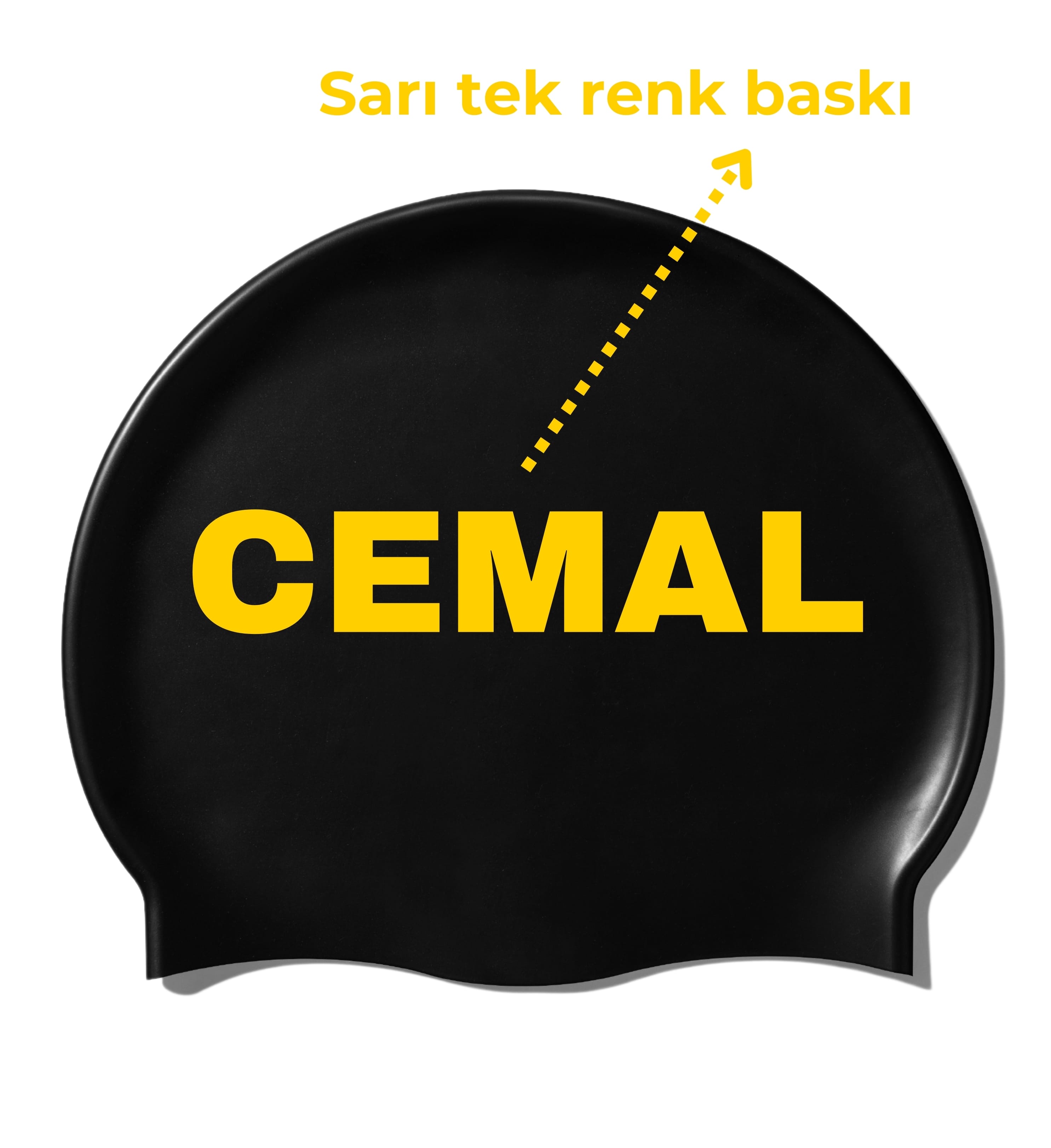İsim Baskılı Silikon Bone