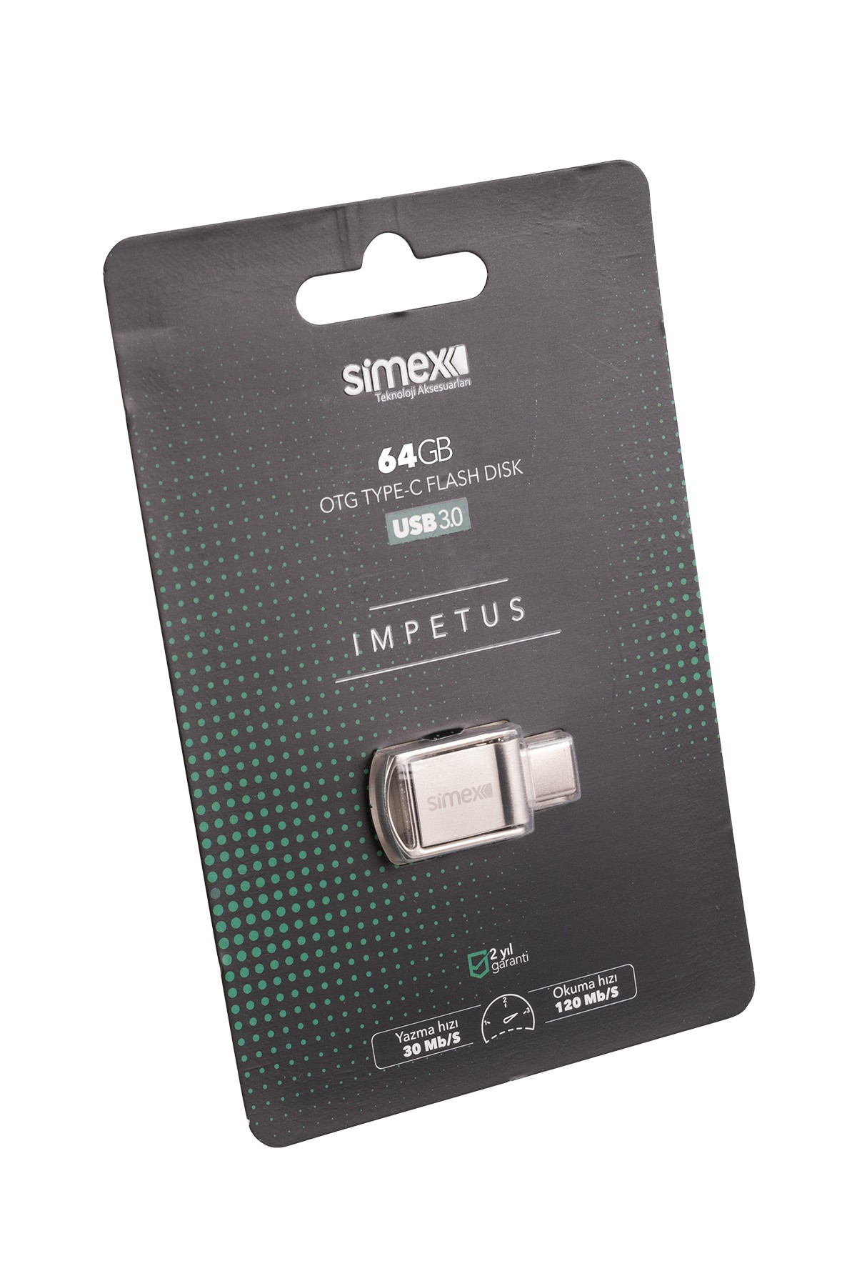 Simex SU-106 Impetus 3.0 Otg Type C 64GB USB Bellek