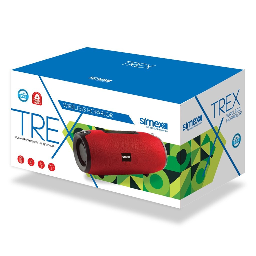 Simex Trex Bluetooth Hoparlör
