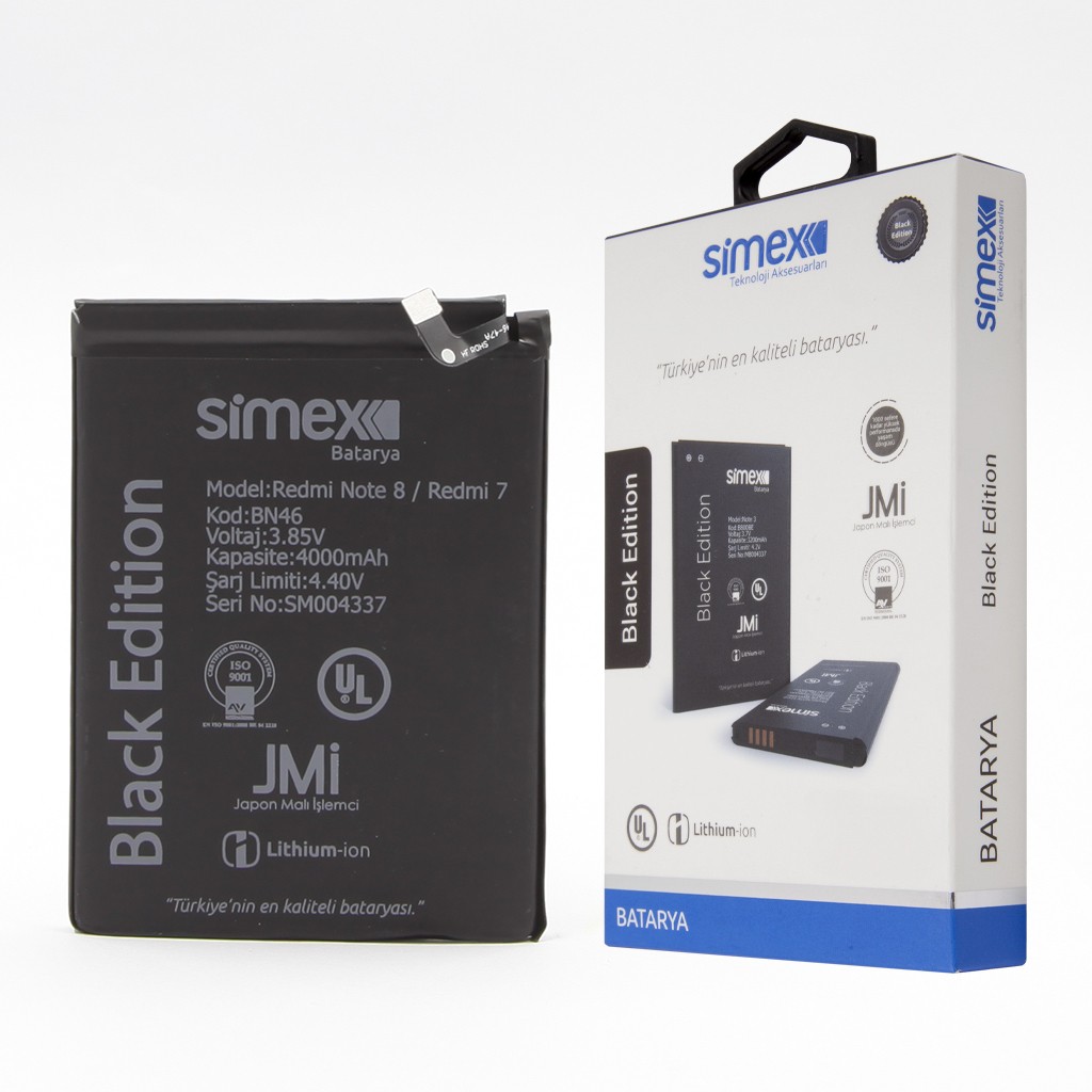 Simex Xiaomi Redmi Note8 / Redmi7 SBT-01 Batarya