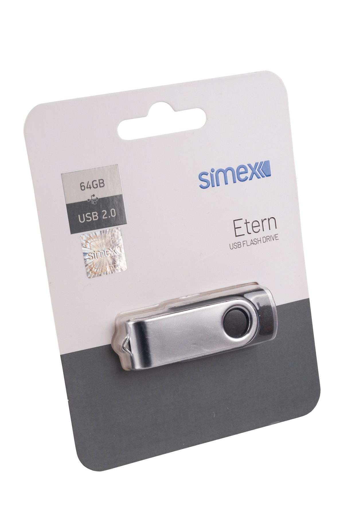 Simex SU-107 Etern 2.0 Metal 64GB USB Bellek