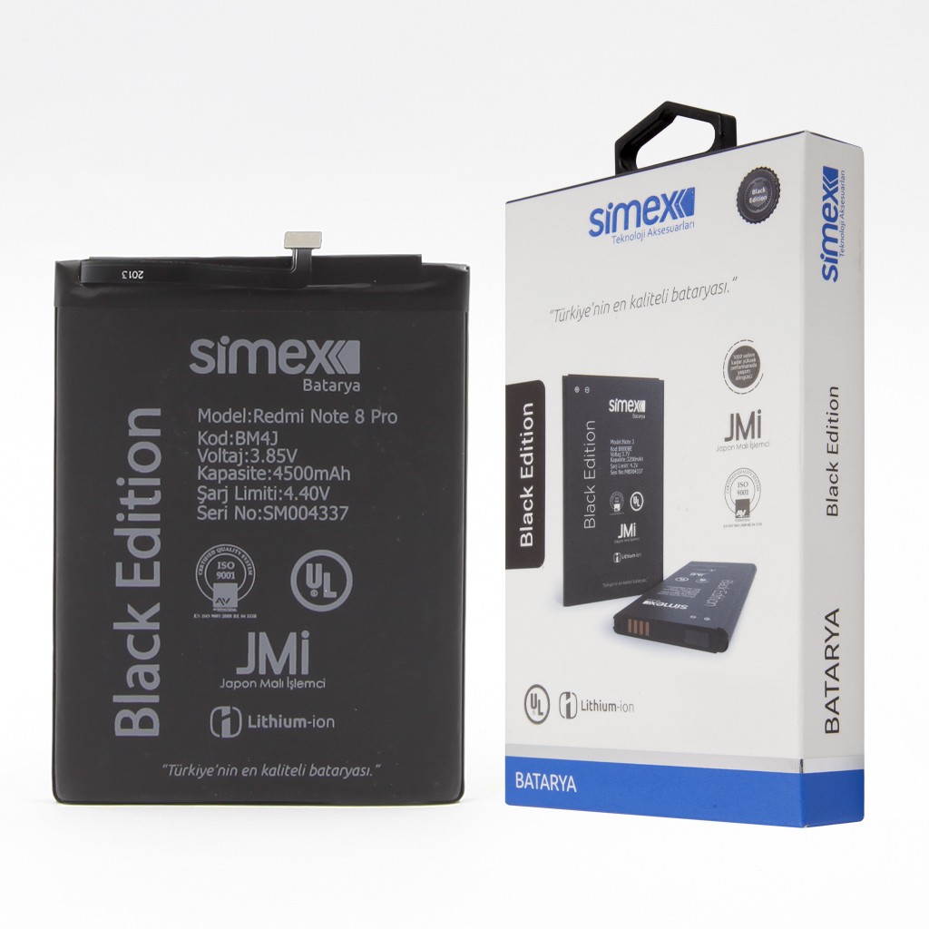 Simex Xiaomi Redmi Note8 Pro SBT-01 Batarya