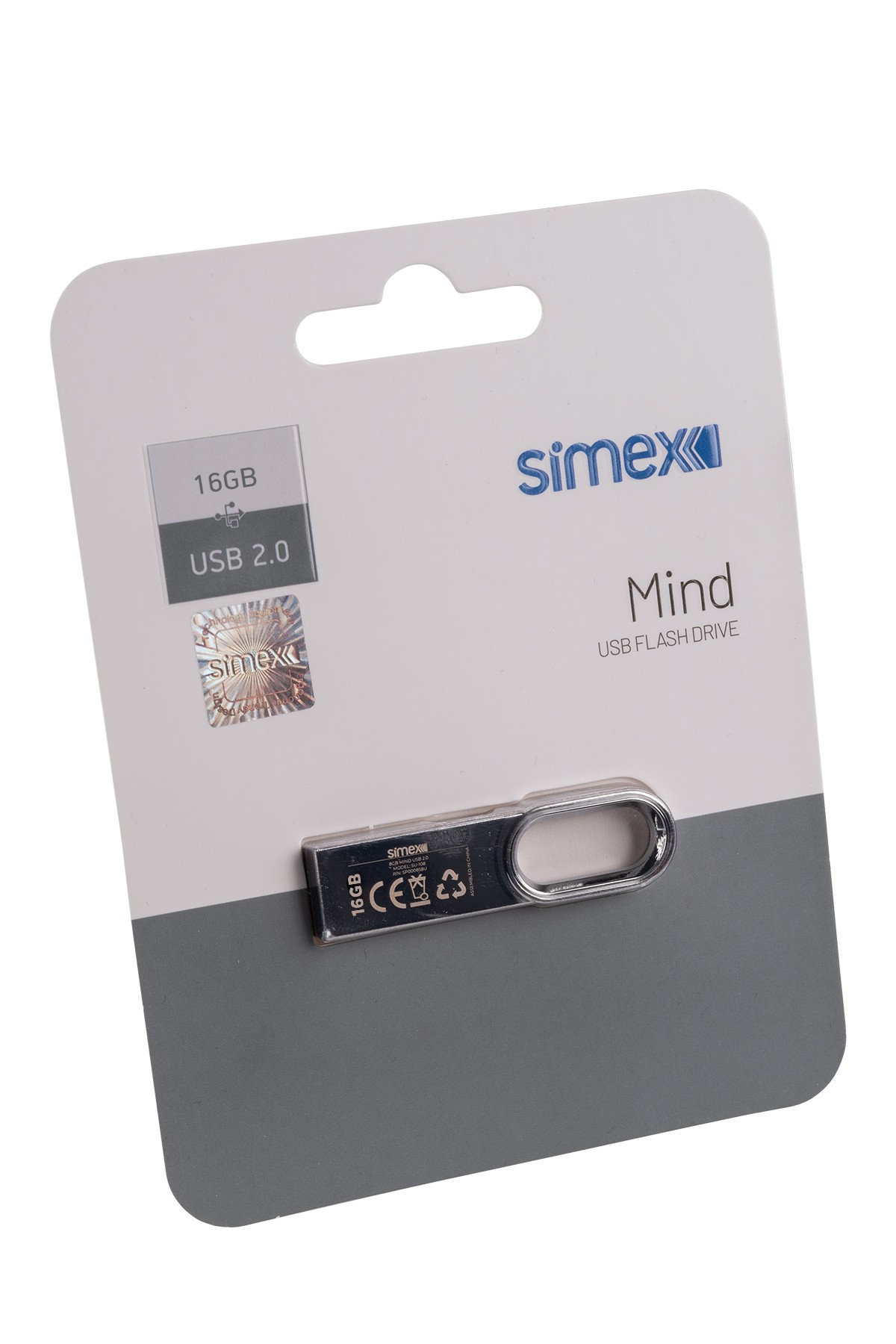 Simex SU-108 Mind 2.0 Metal 16GB USB Bellek