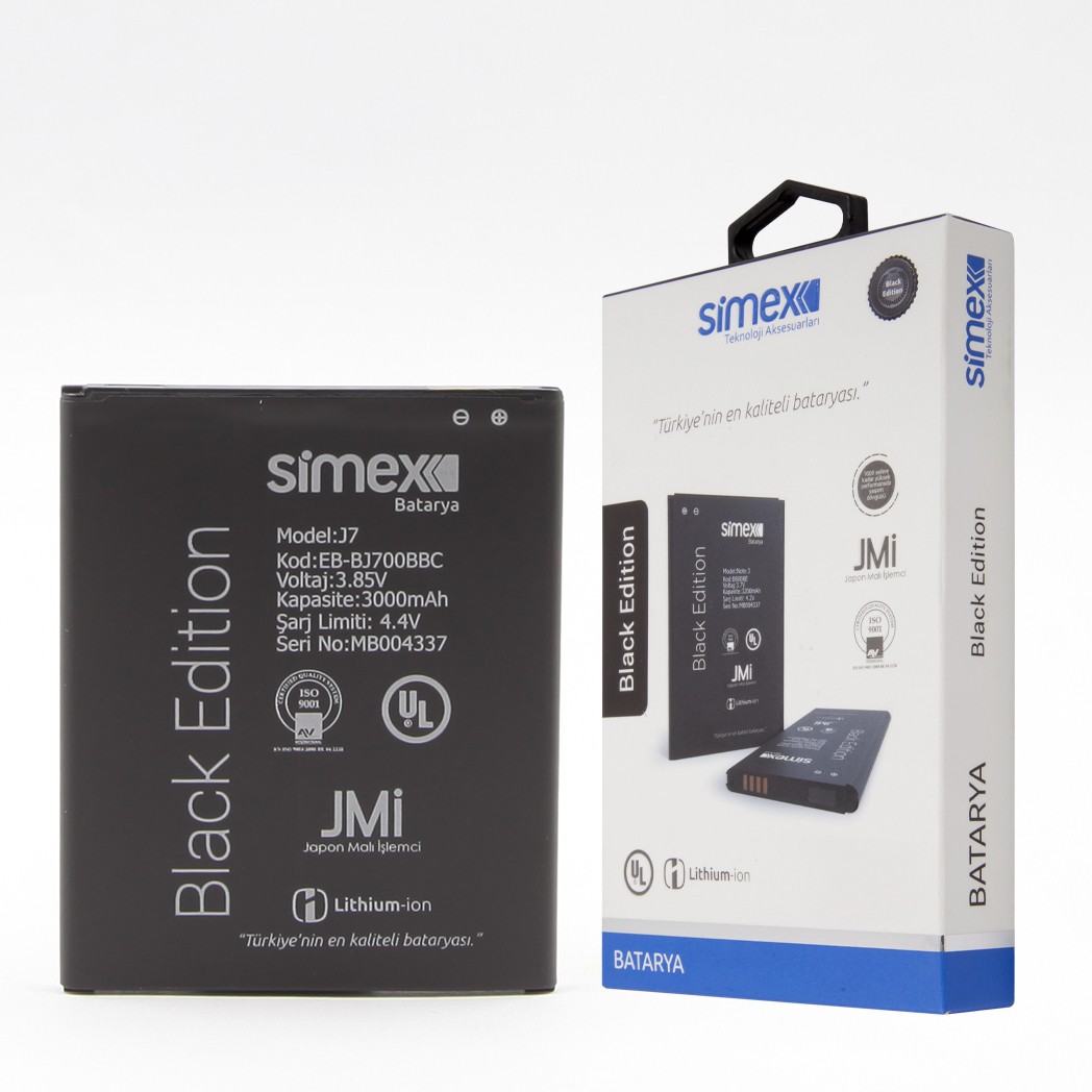 Simex Samsung J7 SBT-01 EB-BJ700BBC Batarya