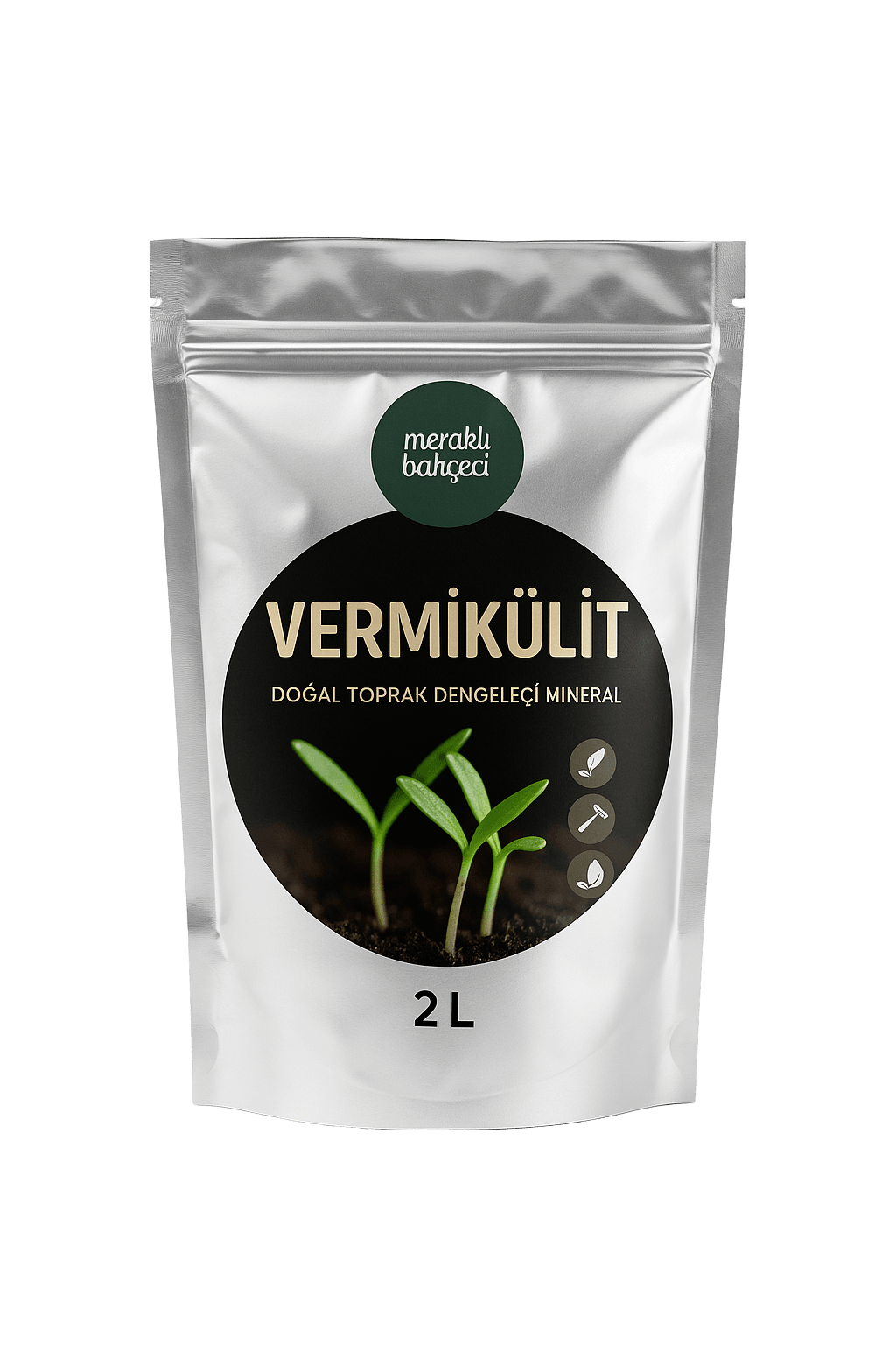 Vermikülit 2L | Doğal Toprak Dengeleyici Mineral | Saksı ve Bahçe Bitkileri İçin