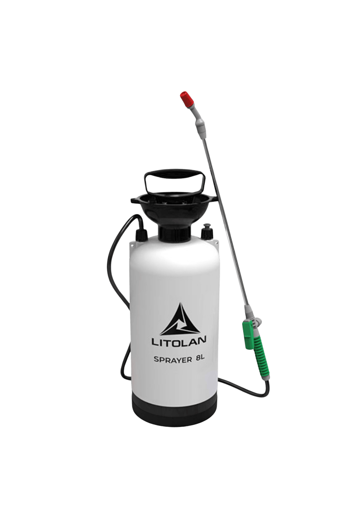 LITOLAN 8 L Şarjlı Püskürtücü (Elektrikli Pompa, 3 Başlık) - 8L