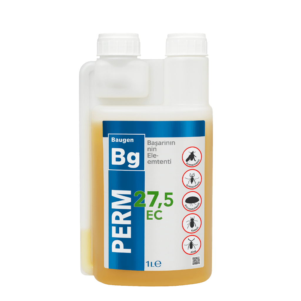 Baugen PERM 27,5 EC 1 L Emülsiyon Konsantre – Karasinek, Sivrisinek, Pire, Kene, Tahta Kurusu Kontrolü
