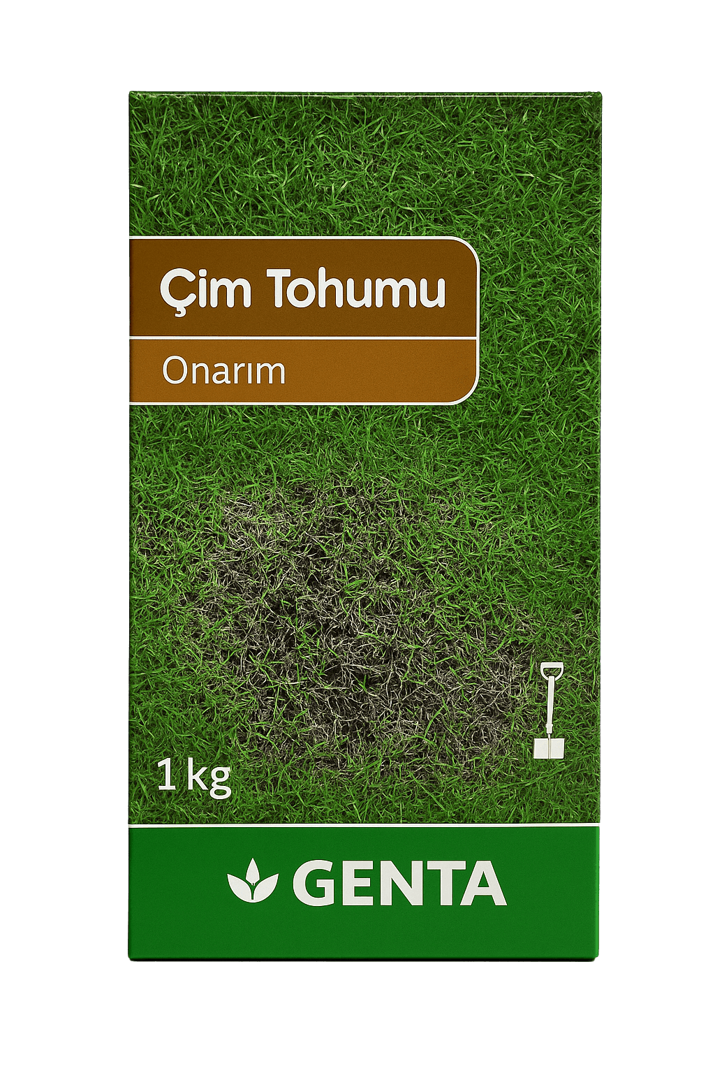 Genta Çim Tohumu Onarım 1 Kg | Kuruyan Çim Alanları İçin Hızlı Onarım ve Yenileme