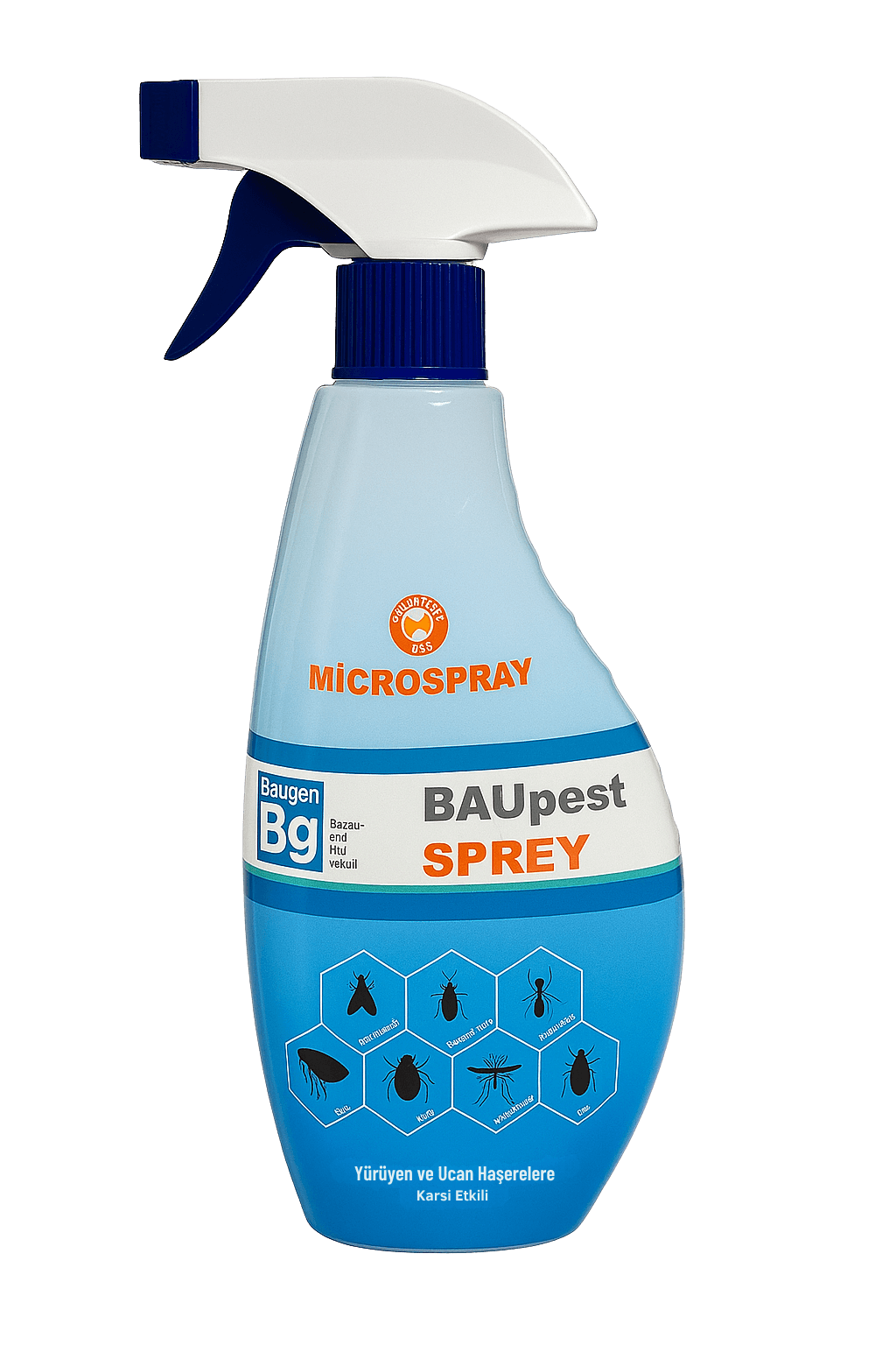 BAUpest Sprey Microspray 1 Litre - Yürüyen ve Uçan Haşerelere Karşı Etkili