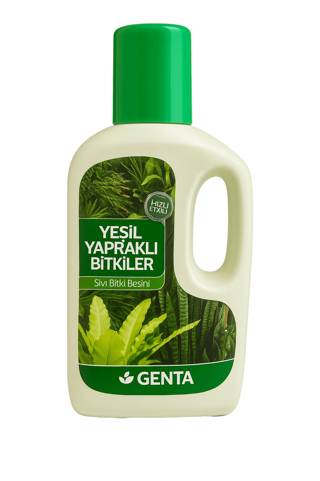 GENTA Prestige Yeşil Yapraklı Bitkiler Sıvı Bitki Besini 500 ml – İz Element Katkılı N-P-K Formülü ile Yoğun Yeşillik