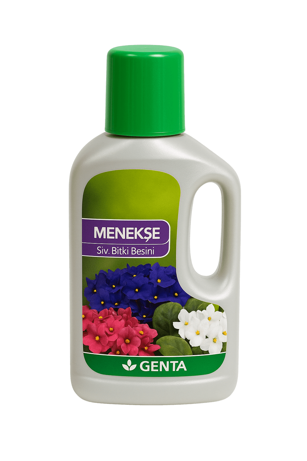 Menekşe Sıvı Bitki Besini 500 ml – Genta Hızlı Etkili Menekşe Gübre