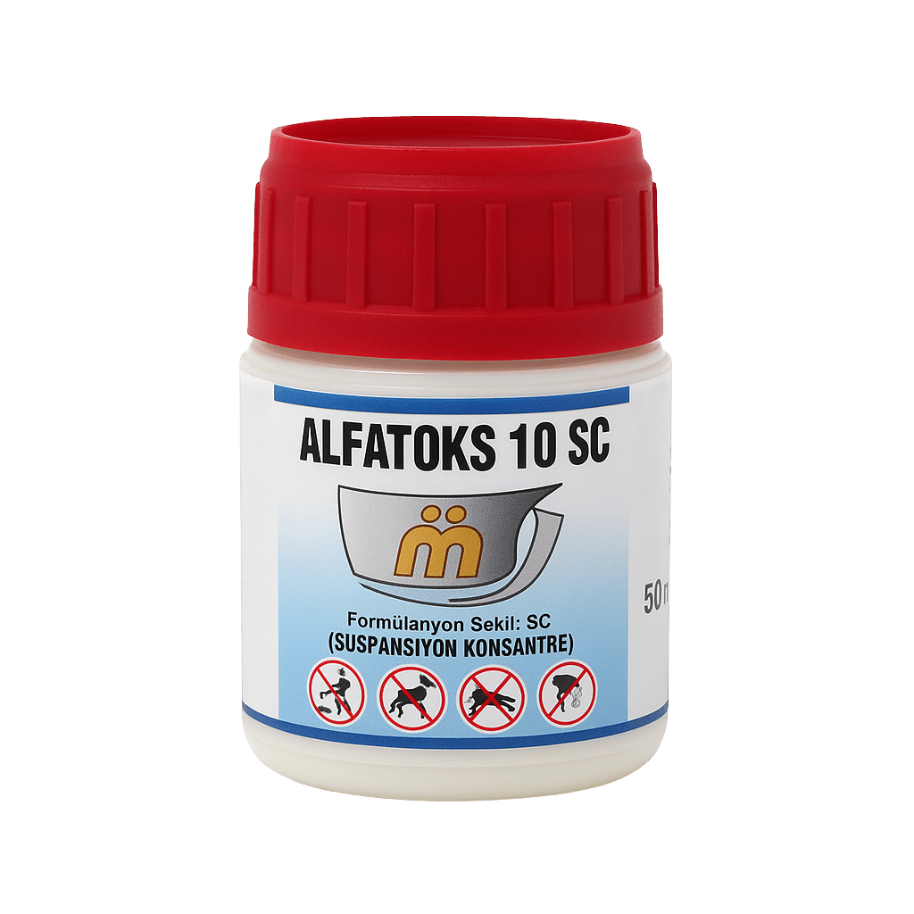 Alfatoks® 10 SC %10 Süspansiyon Konsantre Haşere İlaçı – 50 ml